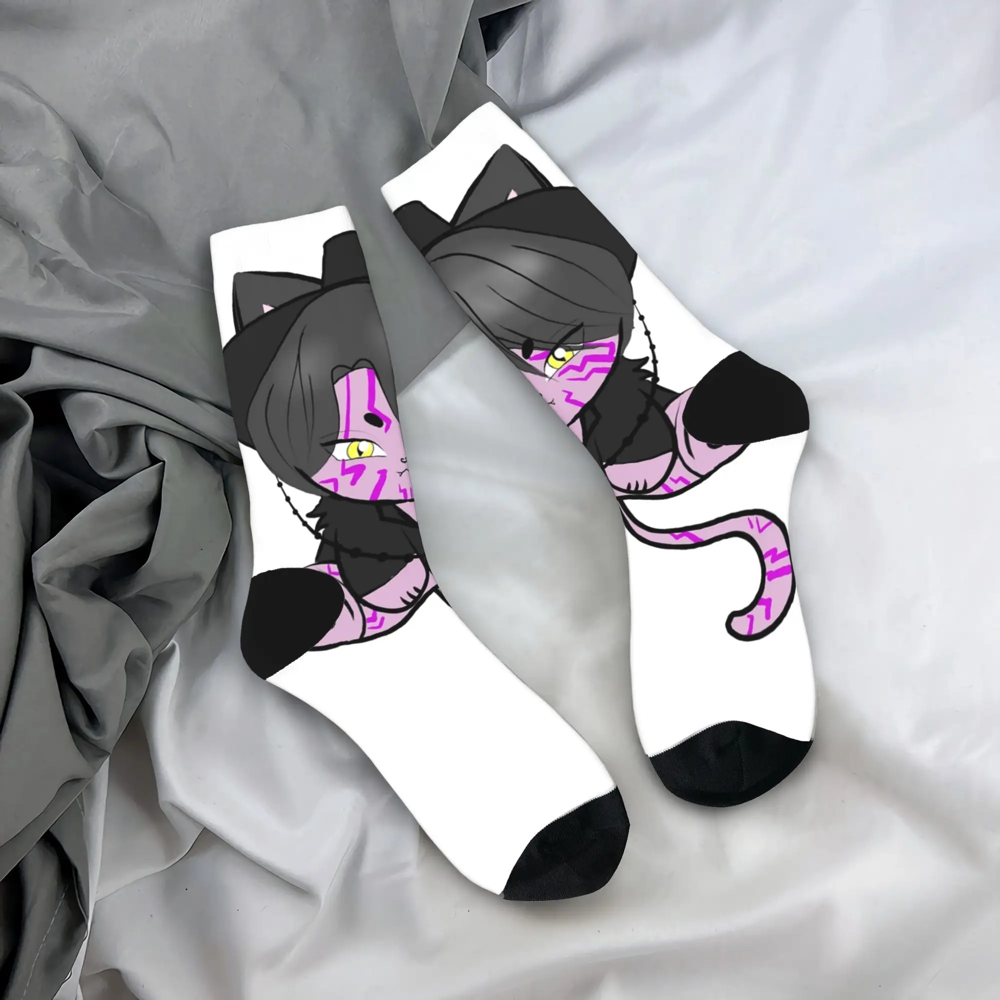 Носки Cat Demon Jinu от KPop Demon Hunters, весенние чулки, мужские дышащие носки в стиле Харадзюку, спортивные носки на открытом воздухе, против пота
Носки Cat Demon Jinu от KPop Demon Hunters, весенние чулки, мужские дышащие носки в стиле Харадзюку, спортивные носки на открытом воздухе, против пота