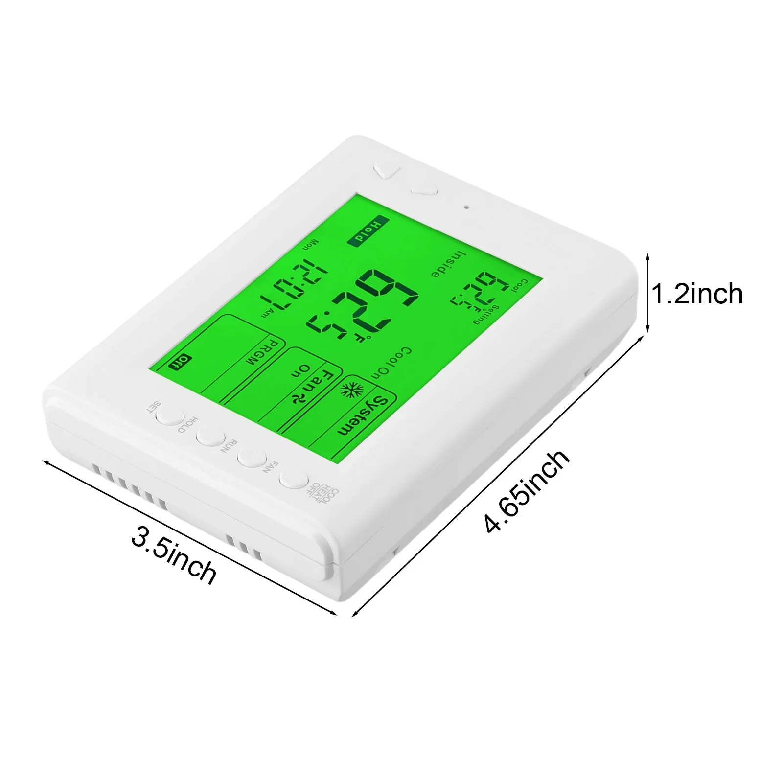 1pcs Thermostat Programmable For Multistage HVAC Systems For Gas Electric Systems HVAC Systems HVAC Thermostats
1pcs Thermostat Programmable For Multistage HVAC Systems For Gas Electric Systems HVAC Systems HVAC Thermostats