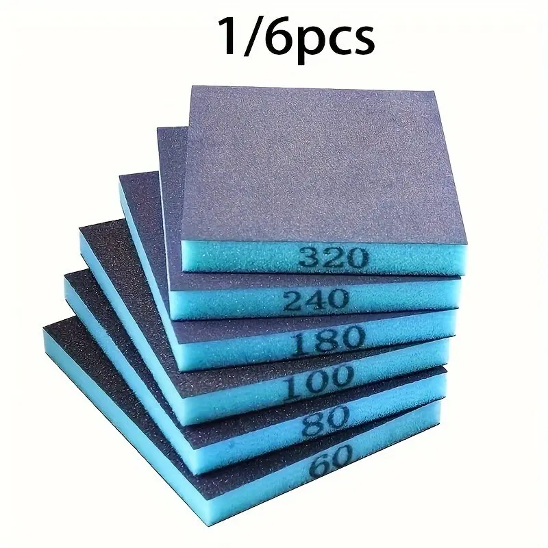 Washable Reusable Sanding Sponge, 60-320 Grit Sanding Block for Wood Metal Polishing
Washable Reusable Sanding Sponge, 60-320 Grit Sanding Block for Wood Metal Polishing
