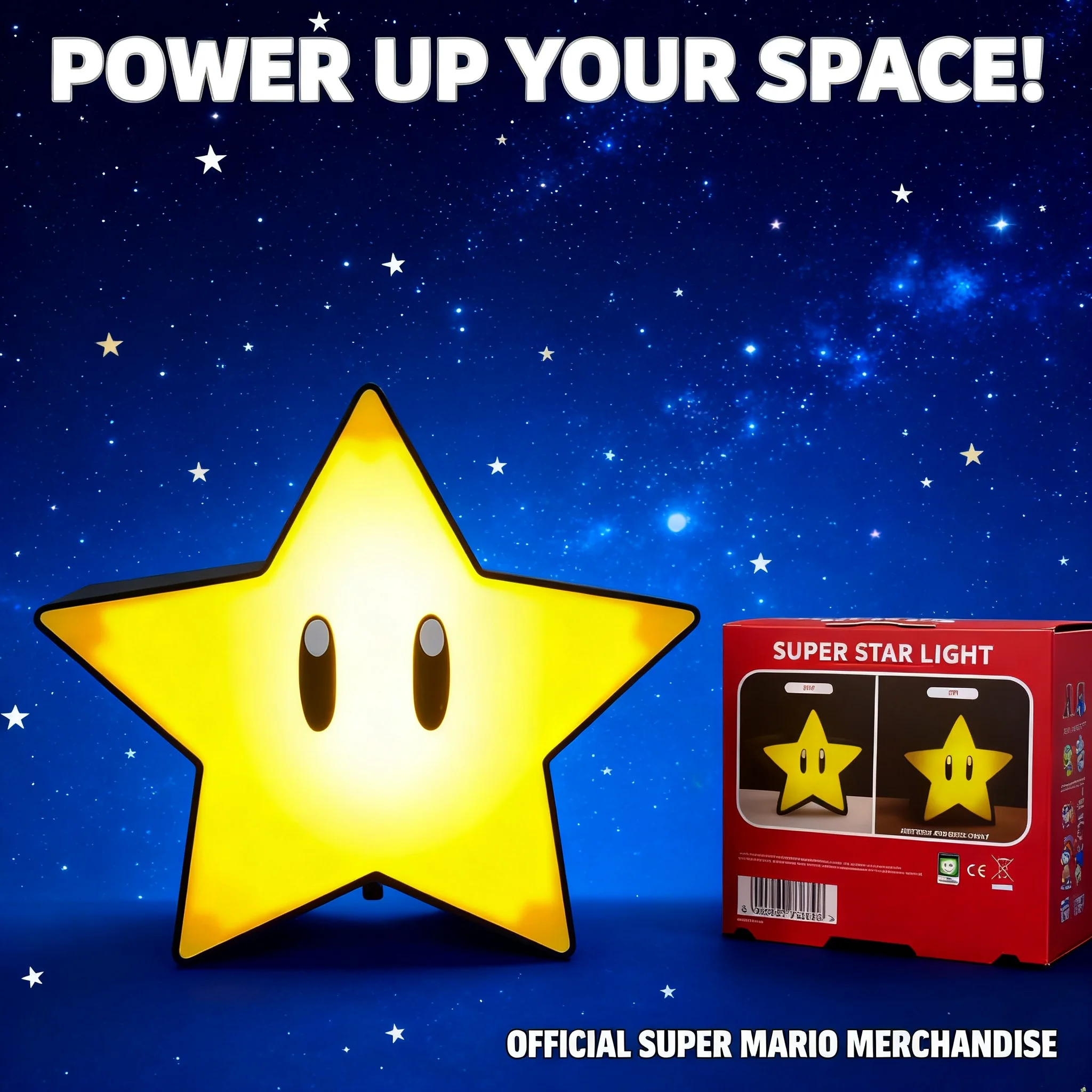 Светильник-фигурка Super Star Light: Ночник LED с музыкой и звуком, настольная лампа, USB-зарядка, рождественские подарки, игрушки
Светильник-фигурка Super Star Light: Ночник LED с музыкой и звуком, настольная лампа, USB-зарядка, рождественские подарки, игрушки