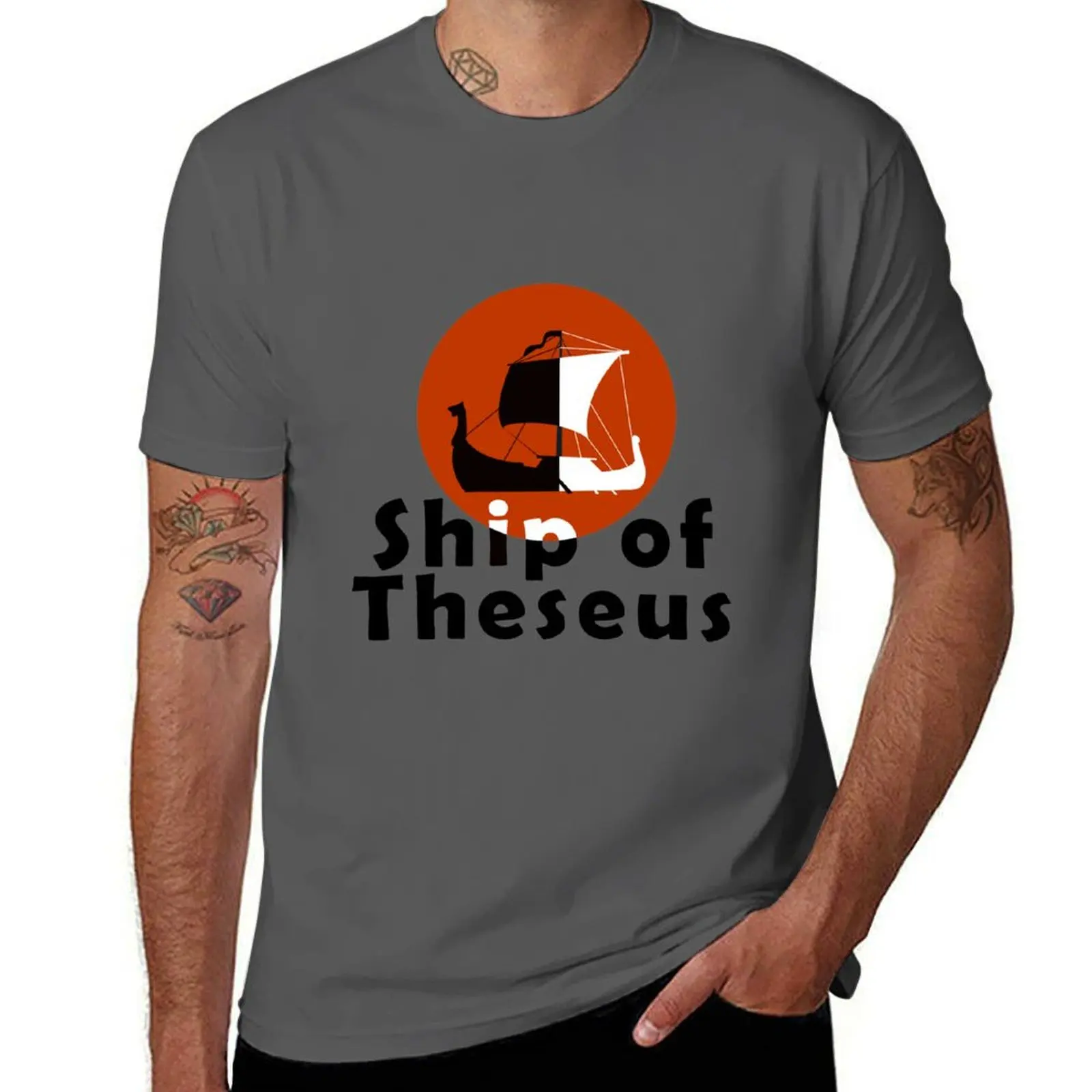 Ship of Theseus T-Shirt Work Wear Short Sleeve T-Shirt
Ship of Theseus T-Shirt Work Wear Short Sleeve T-Shirt