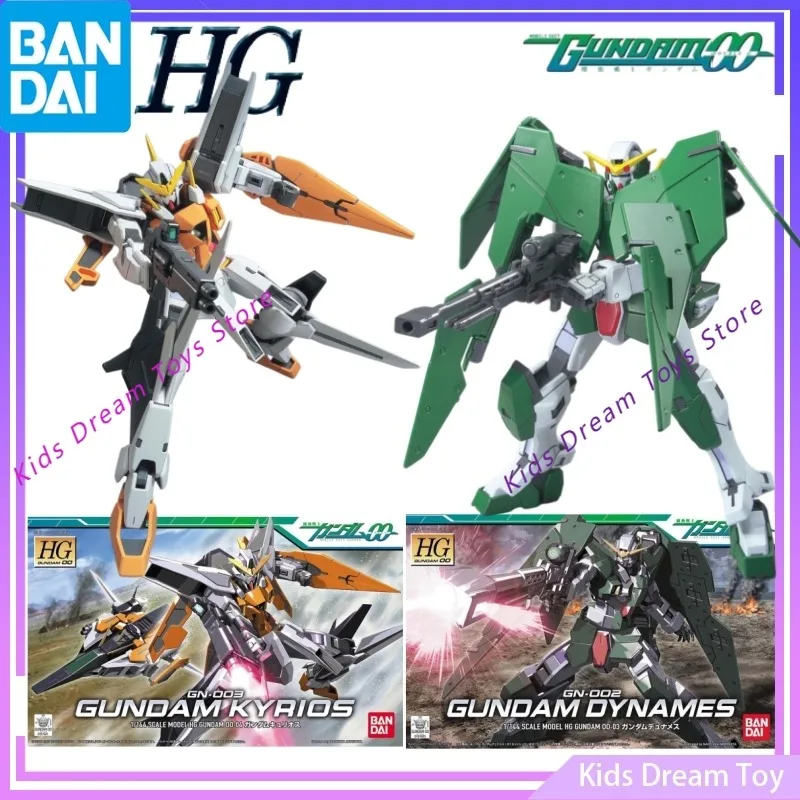 Assembly Bandai in Stock Original HG GUNDAM Anime Figures GN-002 GUNDAM DYNAMES & GN-003 GUNDAM KYRIOS Action Figures Toys Model
Assembly Bandai in Stock Original HG GUNDAM Anime Figures GN-002 GUNDAM DYNAMES & GN-003 GUNDAM KYRIOS Action Figures Toys Model