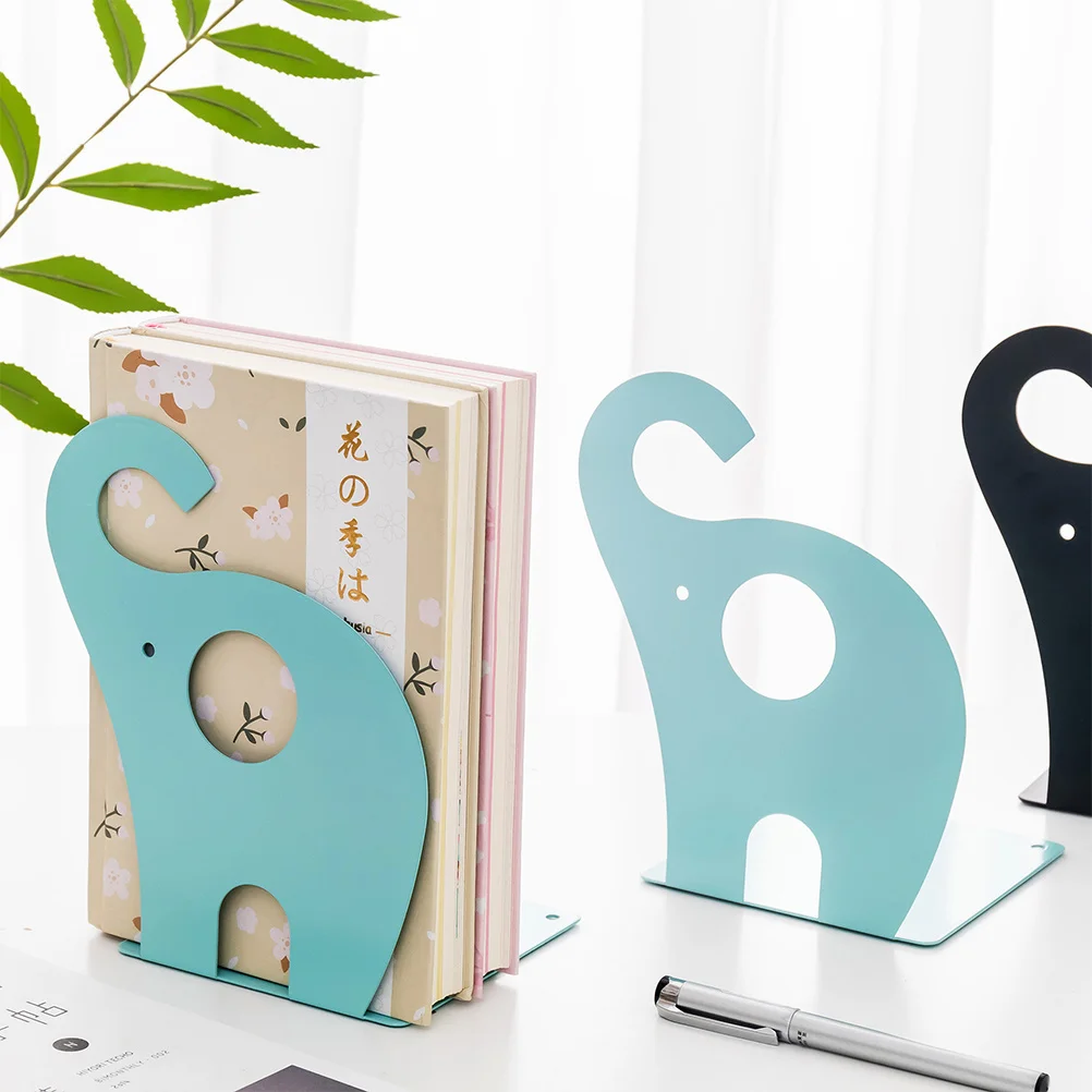 1Pair Metal Elephant Bookends Smooth Surface Cartoon Shape Book Stand for Home Office Lake Blue Book Stand Bookends
1Pair Metal Elephant Bookends Smooth Surface Cartoon Shape Book Stand for Home Office Lake Blue Book Stand Bookends
