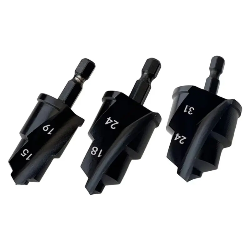 A04G-3PC PPR Water Pipe Expansion Drill Countersink Bit Plumbing Drilling Tool Hex Shank Hole Opener 20/25/32Mm
A04G-3PC PPR Water Pipe Expansion Drill Countersink Bit Plumbing Drilling Tool Hex Shank Hole Opener 20/25/32Mm