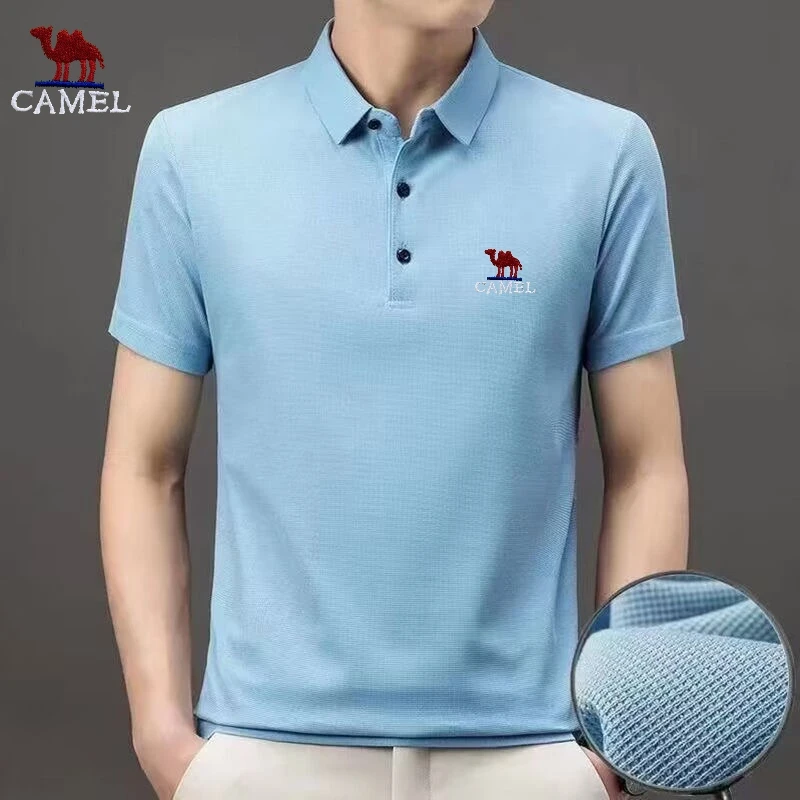 New Men's Embroidered High Quality Waffle Polo Shirt Summer Fashionable, Casual, Comfortable, Breathable Short Sleeve Top
New Men's Embroidered High Quality Waffle Polo Shirt Summer Fashionable, Casual, Comfortable, Breathable Short Sleeve Top
