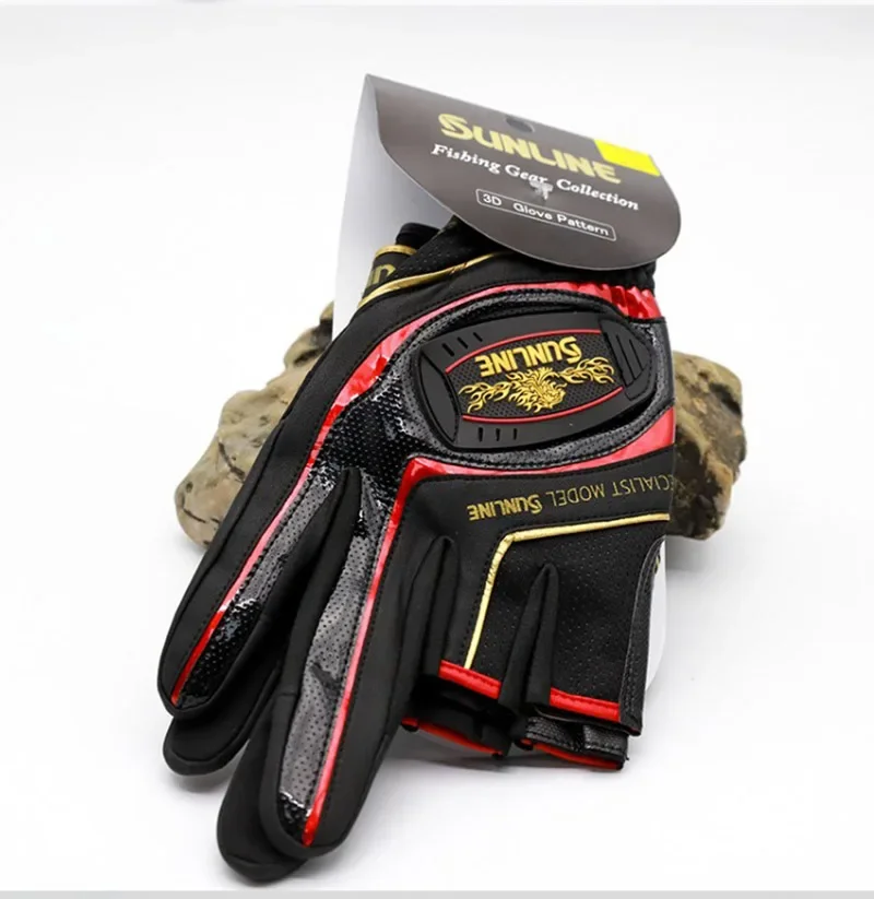 2024 Sunline Men Leather Anti Slip 3/5 Half-Finger Fishing Gloves Sports Camping Hiking Cycling Fishing Wear-resistant Gloves
2024 Sunline Men Leather Anti Slip 3/5 Half-Finger Fishing Gloves Sports Camping Hiking Cycling Fishing Wear-resistant Gloves