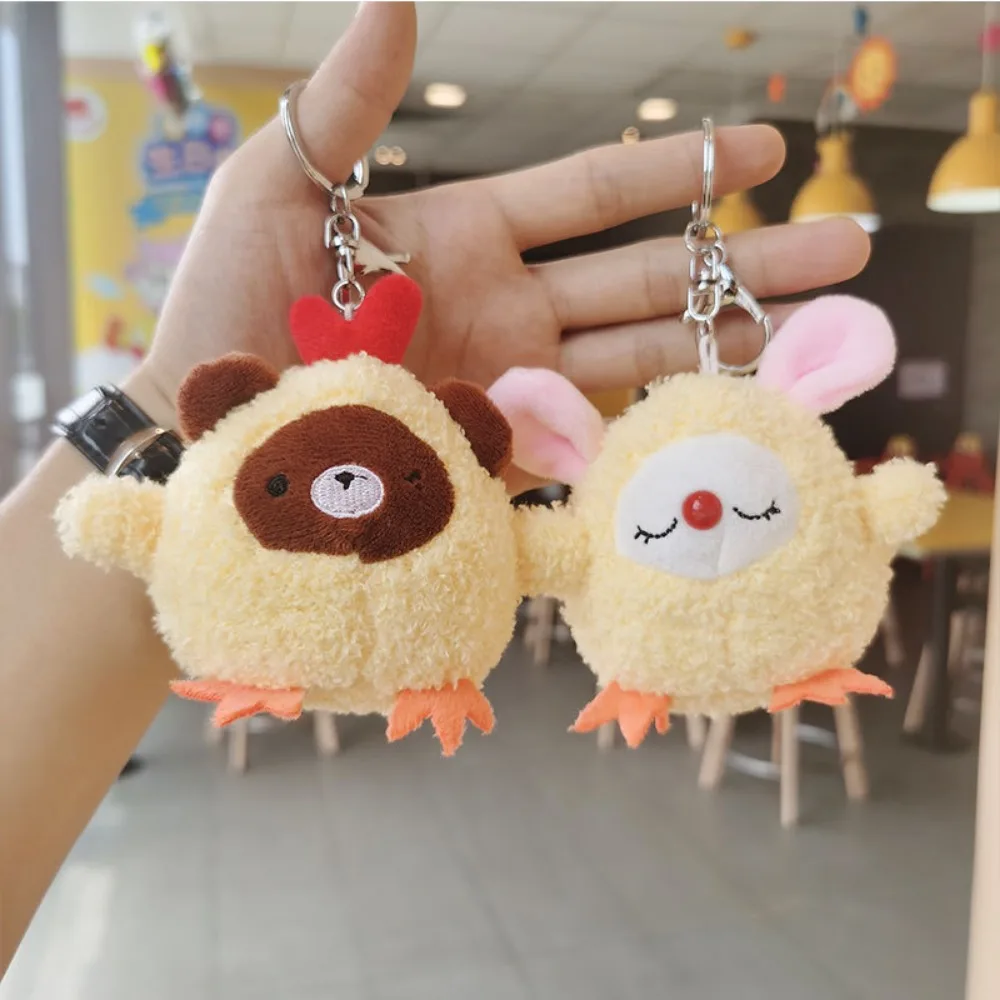 Cute Car Accessories PP Cotton Rabbit Backpack Ornament Hanging Doll Model Korean Style Key Chain Women Bag Pendant Key Holder
Cute Car Accessories PP Cotton Rabbit Backpack Ornament Hanging Doll Model Korean Style Key Chain Women Bag Pendant Key Holder