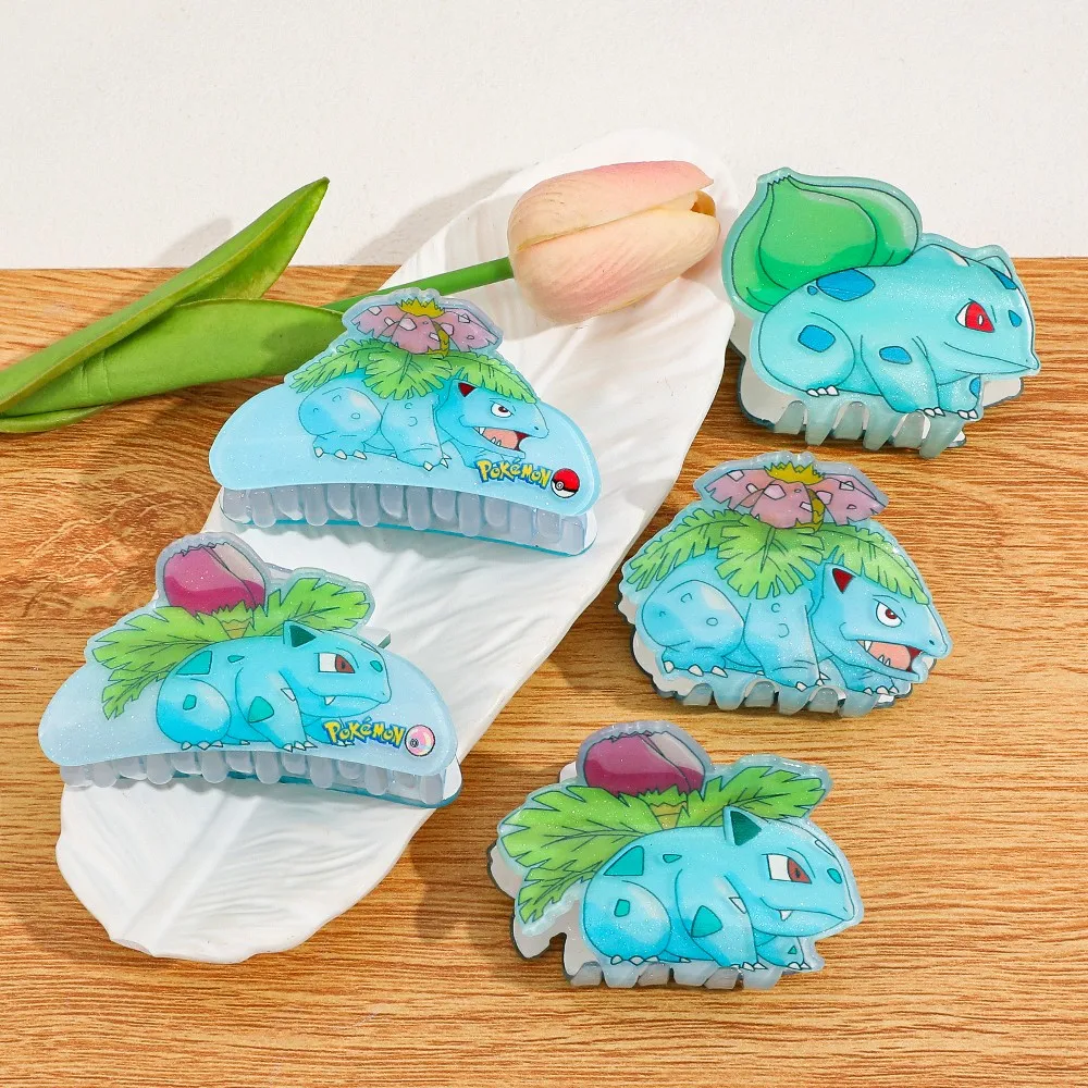 5PCS Pokemon Bulbasaur Acrylic Hair Claw Cute Anime Shark Clip for Women Girls Hair Accessories Back Head Hairpin Hair Styling
5PCS Pokemon Bulbasaur Acrylic Hair Claw Cute Anime Shark Clip for Women Girls Hair Accessories Back Head Hairpin Hair Styling