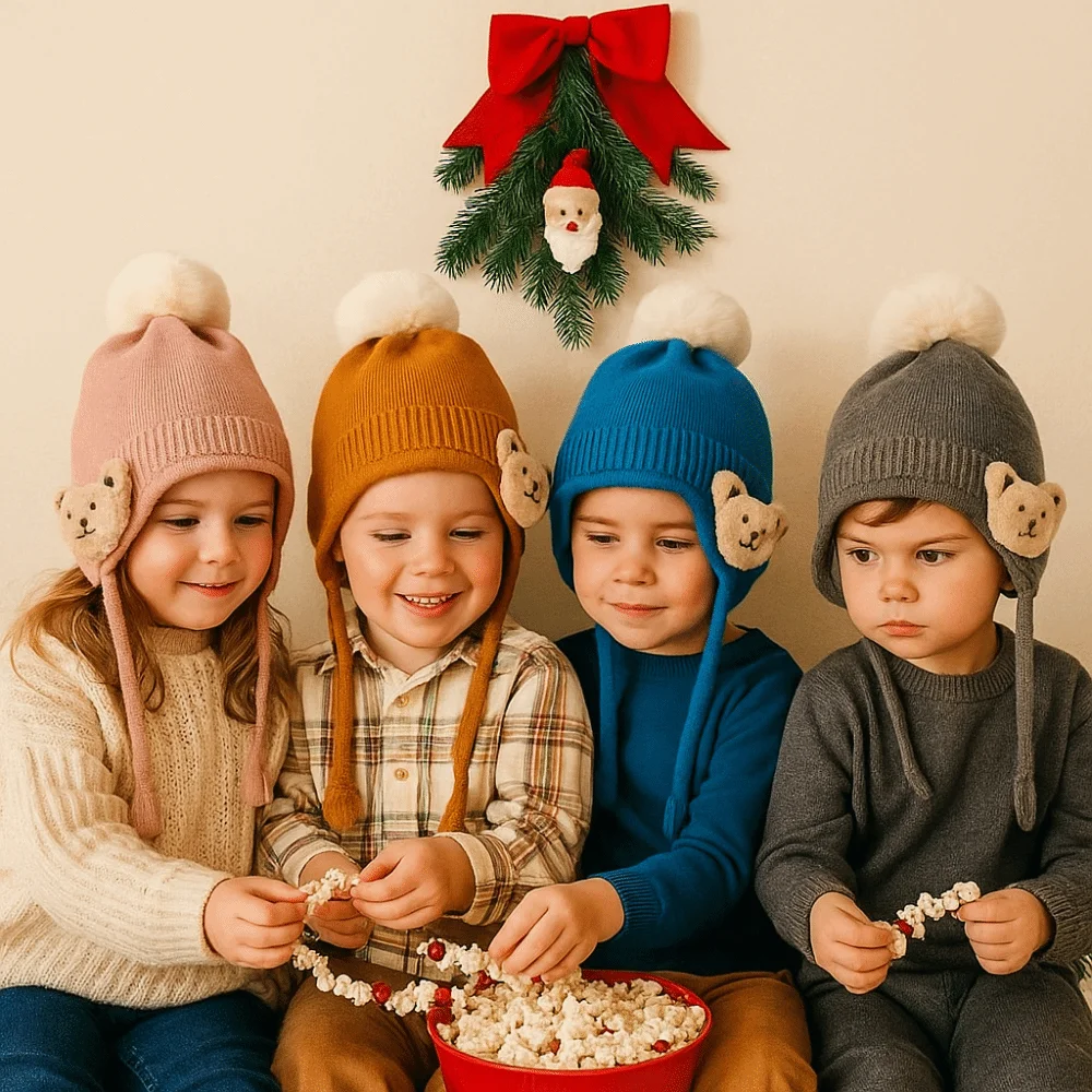 Beanies Soft Winter Knit Hat Thicken Warm Knit Warm Crochet Cap Thickening Crochet Bear Earflap Beanie Boys
Beanies Soft Winter Knit Hat Thicken Warm Knit Warm Crochet Cap Thickening Crochet Bear Earflap Beanie Boys