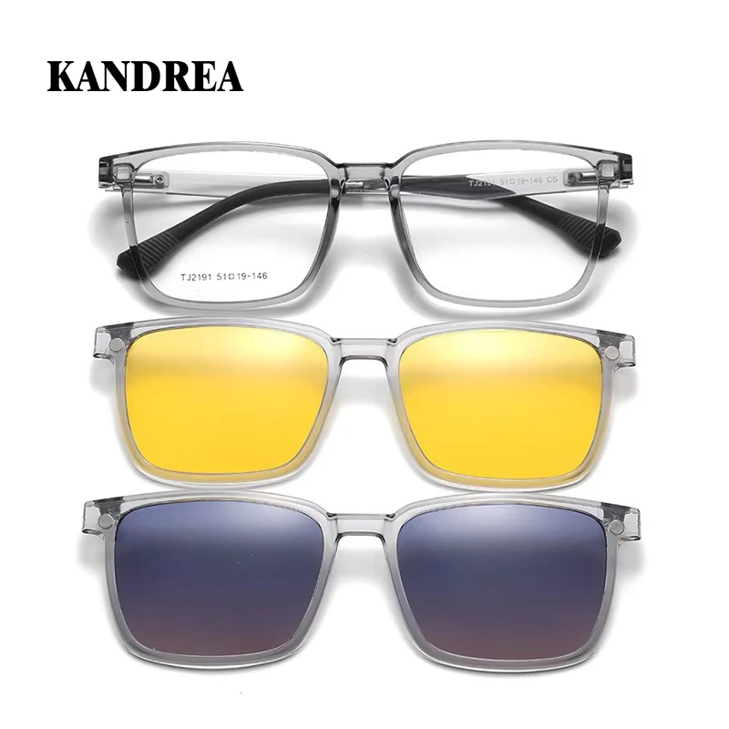KANDREA Magnetic Sunglasses Men Women TR90 Fashion Optical Eyeglasses Frame Polarized Sun Clip Night Driving Eyewear TJ2191
KANDREA Magnetic Sunglasses Men Women TR90 Fashion Optical Eyeglasses Frame Polarized Sun Clip Night Driving Eyewear TJ2191