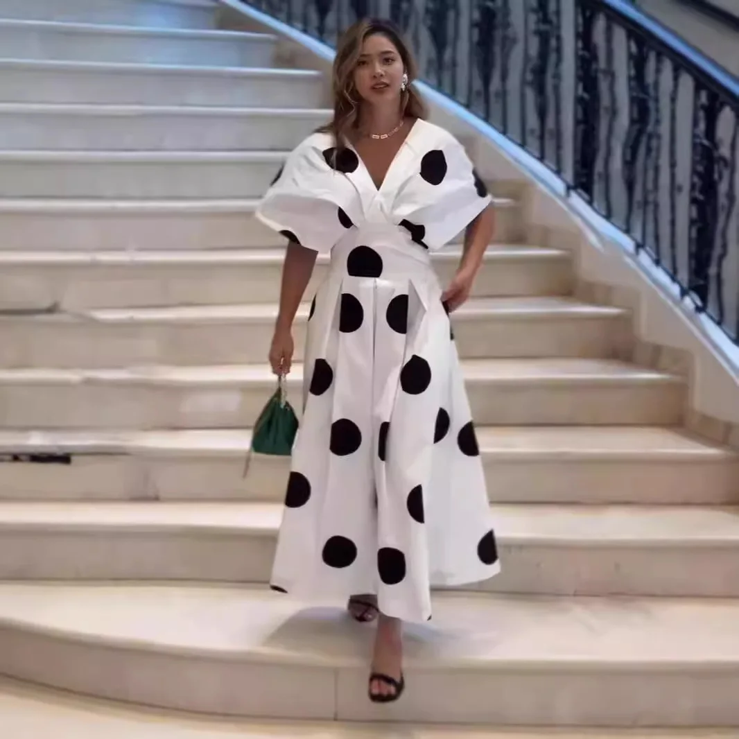 2025 New Summer New Solid Color Princess Sleeves, High Waist, Elegant Elegance, Large Pendulum, Long Dress Vestido Women Elegan
2025 New Summer New Solid Color Princess Sleeves, High Waist, Elegant Elegance, Large Pendulum, Long Dress Vestido Women Elegan