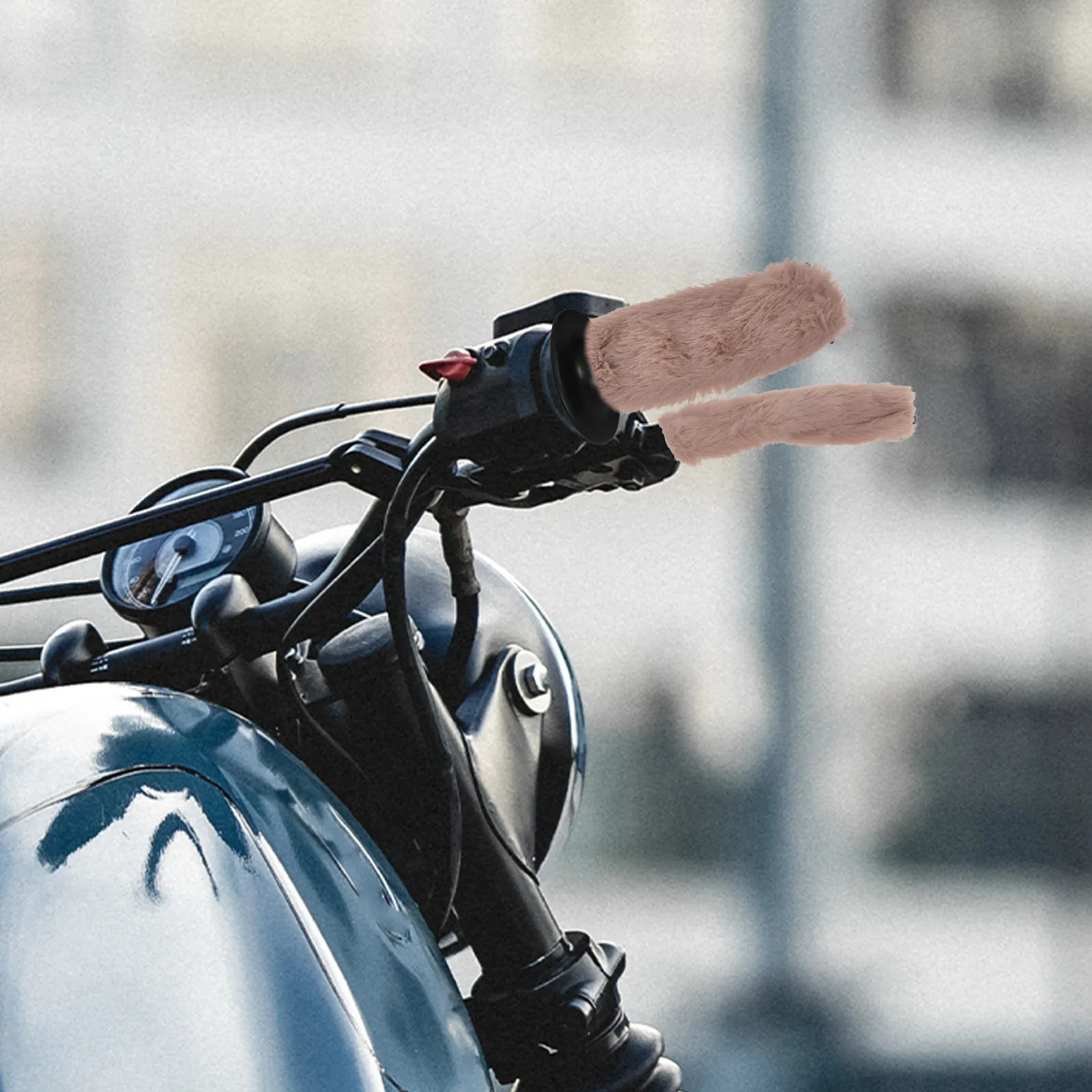 2Pcs Cartoon Style Motorcycle Handlebar Covers Soft Warm Hand Grip Wraps for E-Bike Scooter Tricycle Anti-Vibration Cold Weather
2Pcs Cartoon Style Motorcycle Handlebar Covers Soft Warm Hand Grip Wraps for E-Bike Scooter Tricycle Anti-Vibration Cold Weather