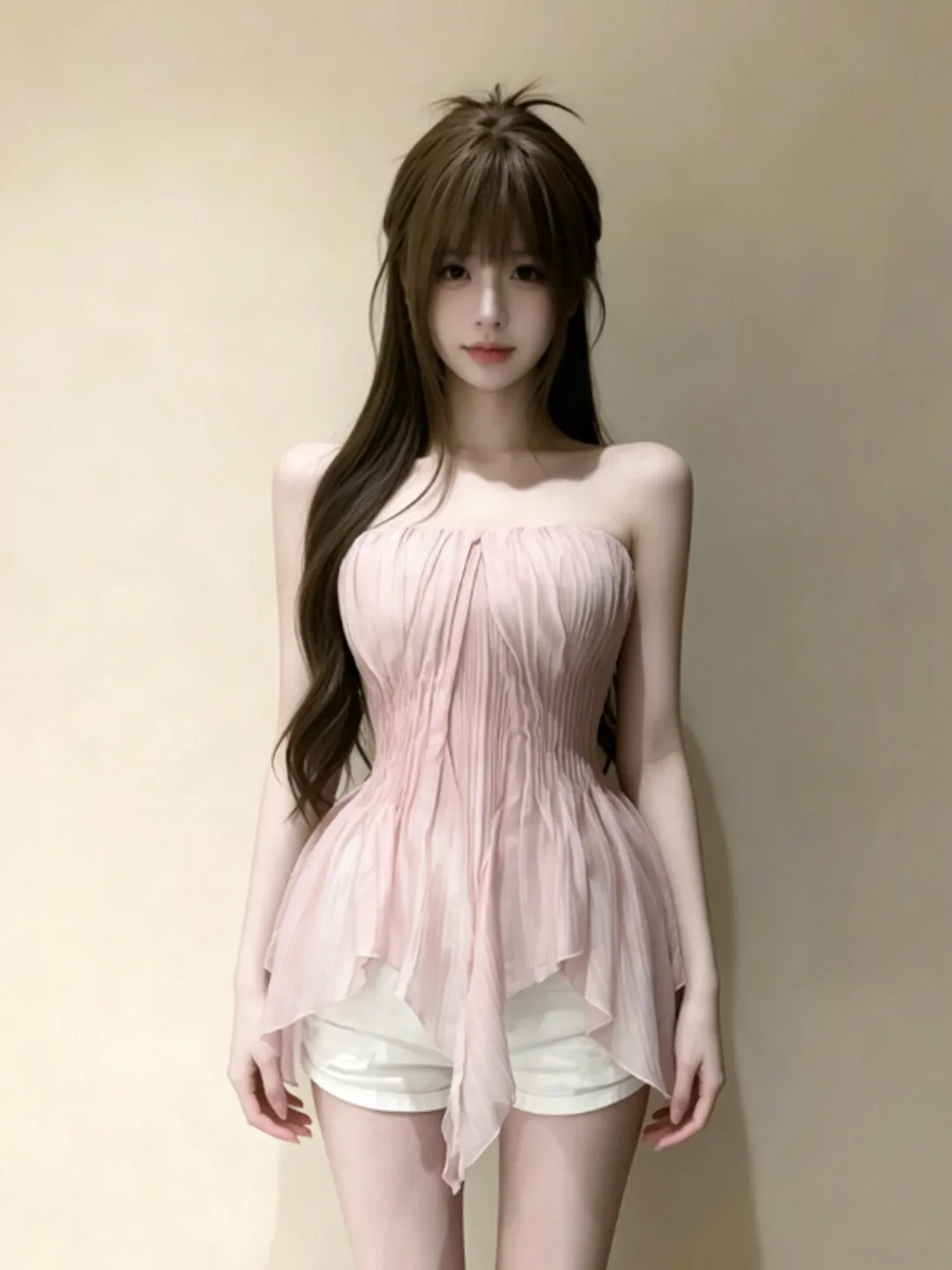 Unique Design Off-Shoulder Top Beautiful Asymmetrical Waist-Cinching Slimming Strap 2026 Summer Fashionable Women's Tube Top
Unique Design Off-Shoulder Top Beautiful Asymmetrical Waist-Cinching Slimming Strap 2026 Summer Fashionable Women's Tube Top