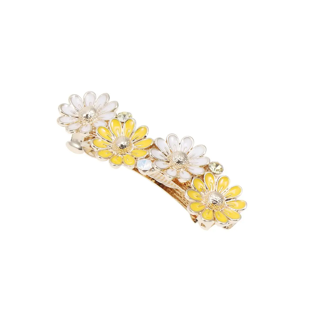 Flower Spring Clips Hairpin Daisy Accessories Durable Lightweight Premium Metal Girls Women Party Festival Travel Daily Life
Flower Spring Clips Hairpin Daisy Accessories Durable Lightweight Premium Metal Girls Women Party Festival Travel Daily Life