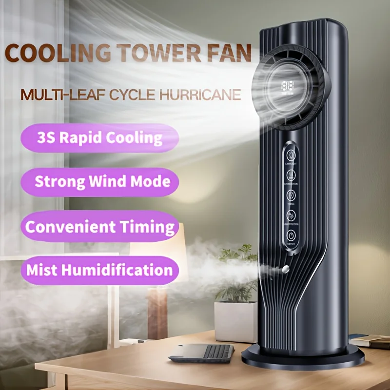 3-second Rapid Cooling Technology! A Portable Air Conditioning Humidifier with 6 Wind Speed Settings - Quiet and Powerful, Equip
3-second Rapid Cooling Technology! A Portable Air Conditioning Humidifier with 6 Wind Speed Settings - Quiet and Powerful, Equip