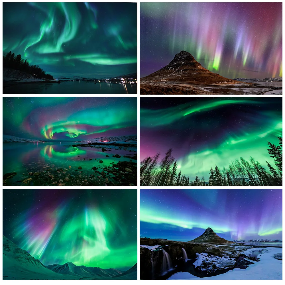 Colorful Northern Lights Night Sky Party Decoration Banner Borealis Scenery Backdrop Photography Studio Props Background Supplie
Colorful Northern Lights Night Sky Party Decoration Banner Borealis Scenery Backdrop Photography Studio Props Background Supplie