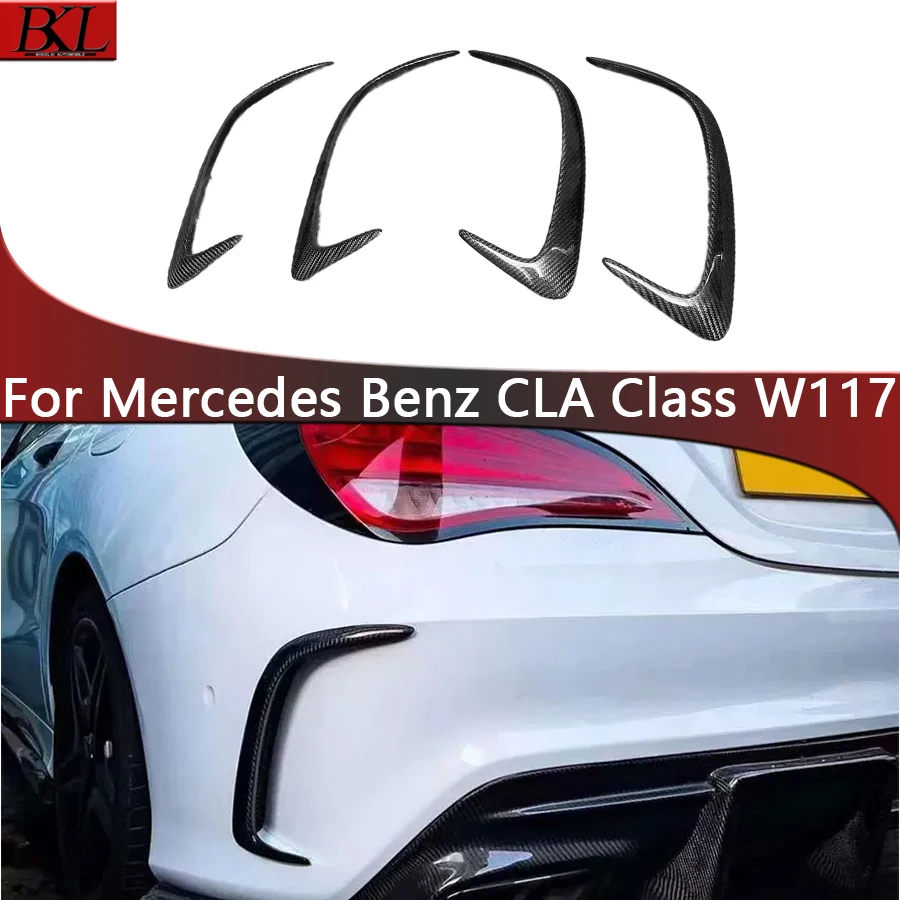 For Mercedes Benz CLA Class W117 CLA45 CLA260 200 Carbon fiber bumper wind knife fog lamp air vent decorative strip body kit
For Mercedes Benz CLA Class W117 CLA45 CLA260 200 Carbon fiber bumper wind knife fog lamp air vent decorative strip body kit