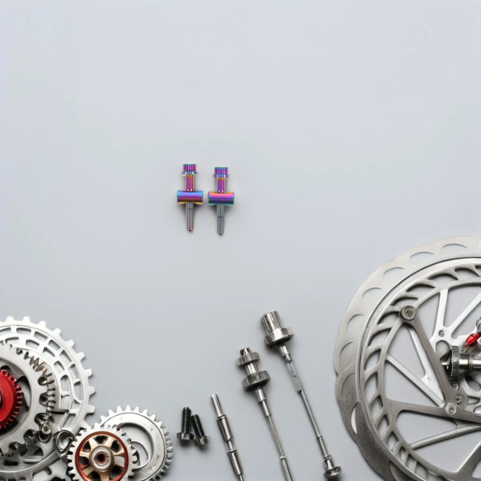 2Pcs Titanium Alloy Seat Post Bolt M5x35 Precision Machined Bike Seatpost Fixed Screw for Mountain Bike Seat Tube Secure Locking
2Pcs Titanium Alloy Seat Post Bolt M5x35 Precision Machined Bike Seatpost Fixed Screw for Mountain Bike Seat Tube Secure Locking