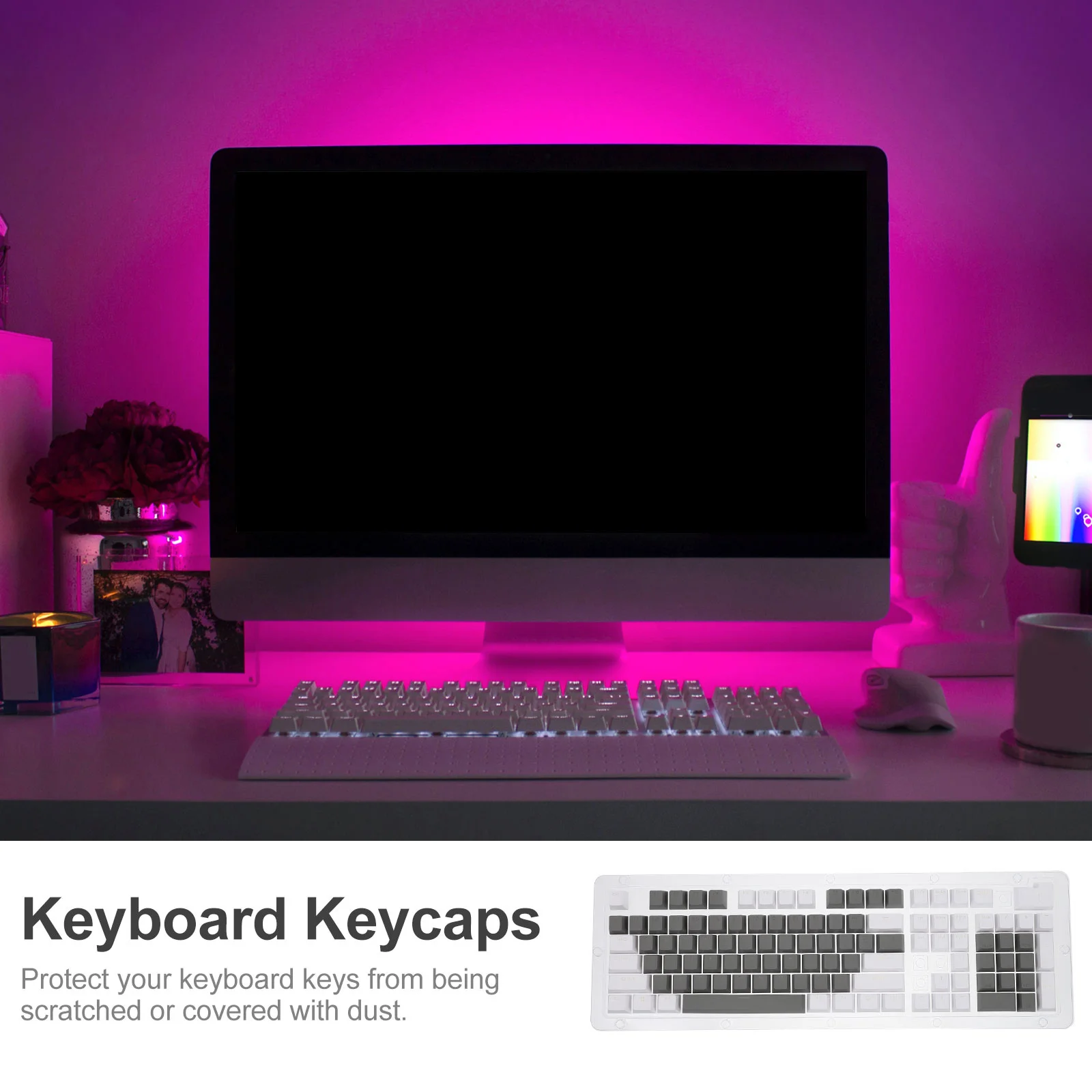 Keycap Set 120pcs Keyboard Caps Wear Resistant Scratch Dust Assorted Colors Stylish Mechanical Keyboards Easy
Keycap Set 120pcs Keyboard Caps Wear Resistant Scratch Dust Assorted Colors Stylish Mechanical Keyboards Easy