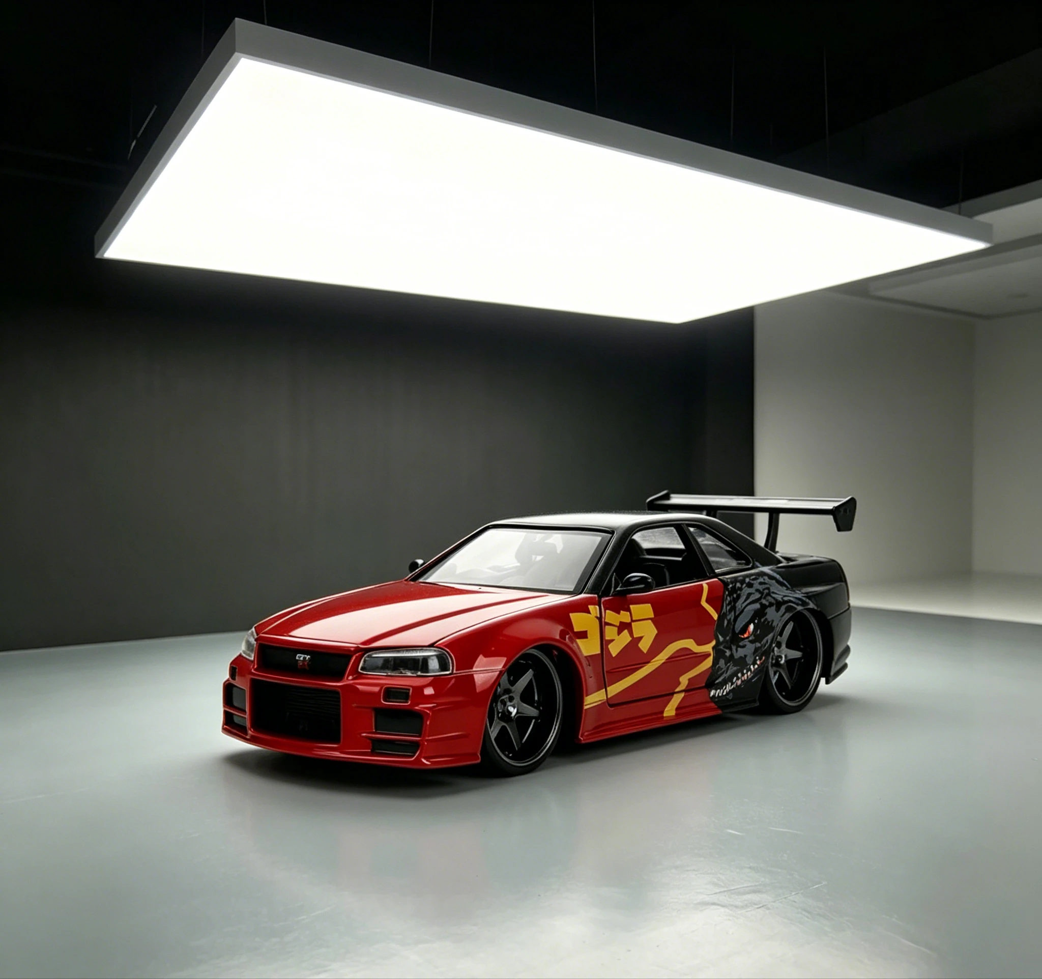 1:24 Scale Jada Toys Godzilla vs Kong 2003 Nissan Skyline GTR R34 Diecast Car Model Collection
1:24 Scale Jada Toys Godzilla vs Kong 2003 Nissan Skyline GTR R34 Diecast Car Model Collection