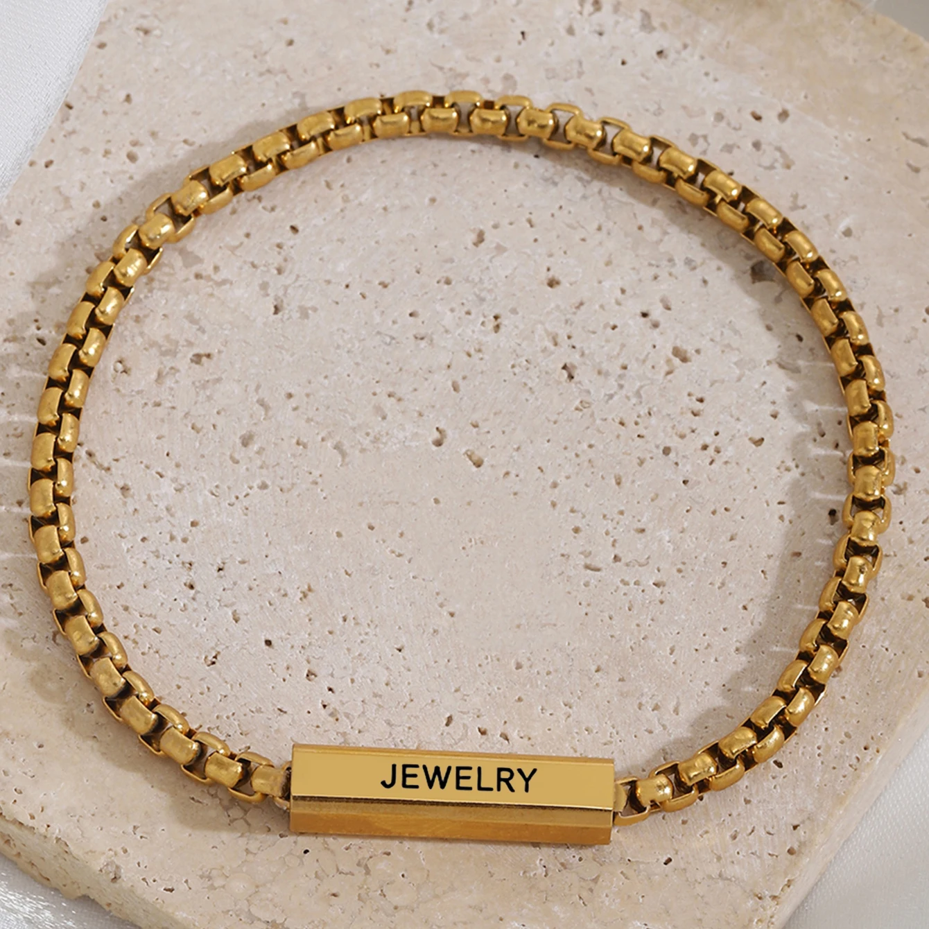 1pcEngrave Name Custom Stainless Steel Bracelet For Women Men DIY Fashion Jewelry Personalized Gift for Birthdays, Anniversaries
1pcEngrave Name Custom Stainless Steel Bracelet For Women Men DIY Fashion Jewelry Personalized Gift for Birthdays, Anniversaries