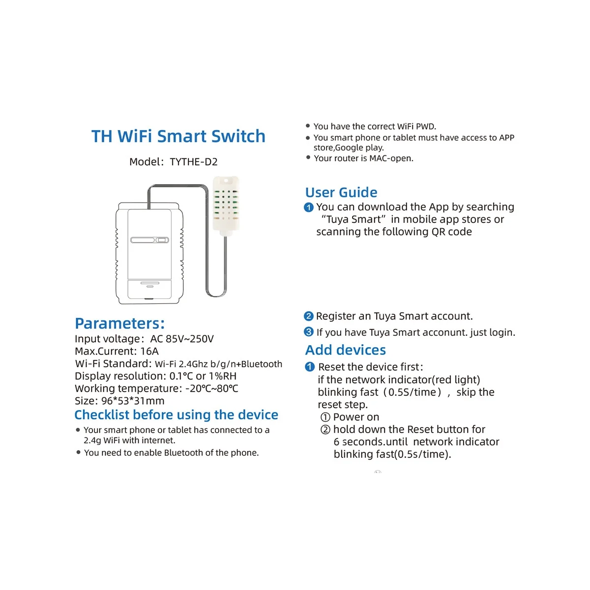 WiFi -16 Switch Tuya Wireless Control with Power Consumption Monitoring Temperature and Humidity Thermostat for Alexa
WiFi -16 Switch Tuya Wireless Control with Power Consumption Monitoring Temperature and Humidity Thermostat for Alexa