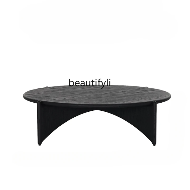 French Style Mid-Ancient Black Retro Creative Simple Solid Wood Living Room Quiet Style Home Tea Table Italian American Style
French Style Mid-Ancient Black Retro Creative Simple Solid Wood Living Room Quiet Style Home Tea Table Italian American Style