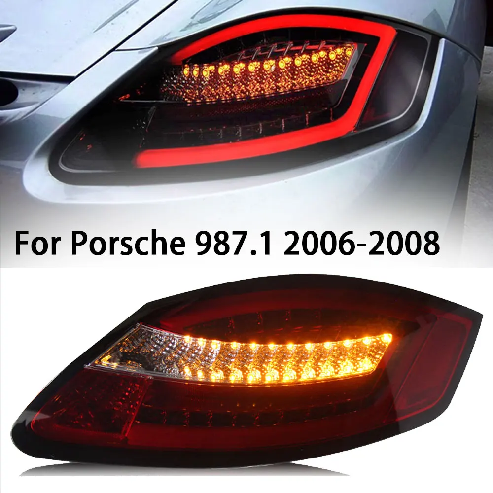 Автомобильные задние фонари для Porsche Cayman 987 987,1 boxster 2006-2008, новый стиль, полная мощность, сигнал поворота, задняя фара в сборе
Автомобильные задние фонари для Porsche Cayman 987 987,1 boxster 2006-2008, новый стиль, полная мощность, сигнал поворота, задняя фара в сборе