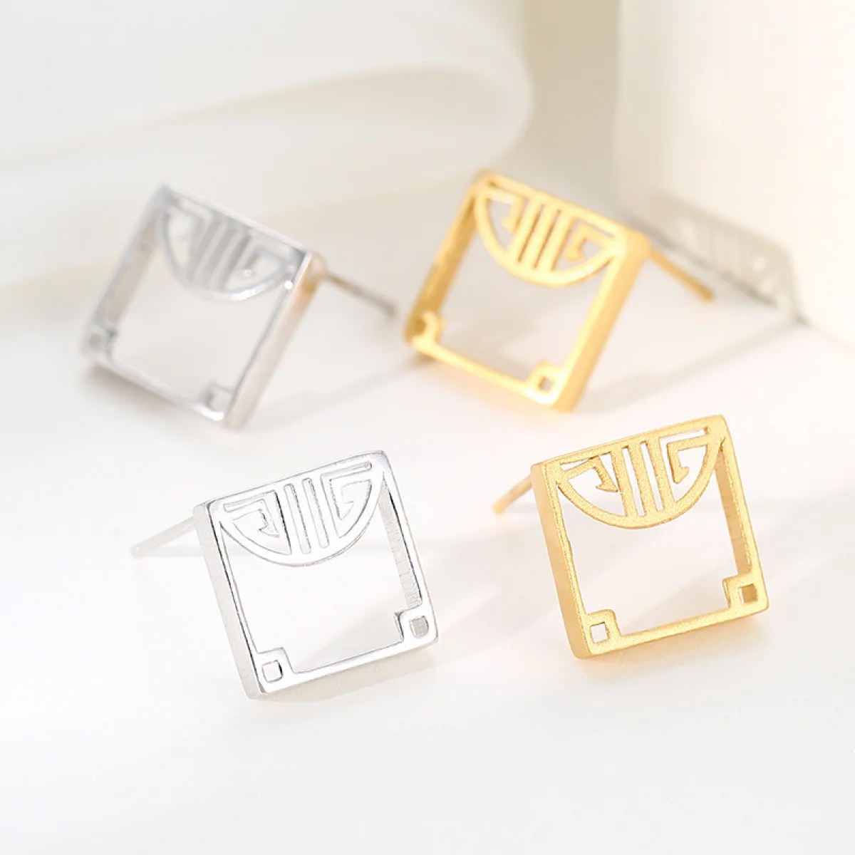 8-12MM 925 Sterling Silver Earring Base Blank Fit Setting Square Shape Cabochon DIY Earring Jewelry Making Accessory
8-12MM 925 Sterling Silver Earring Base Blank Fit Setting Square Shape Cabochon DIY Earring Jewelry Making Accessory
