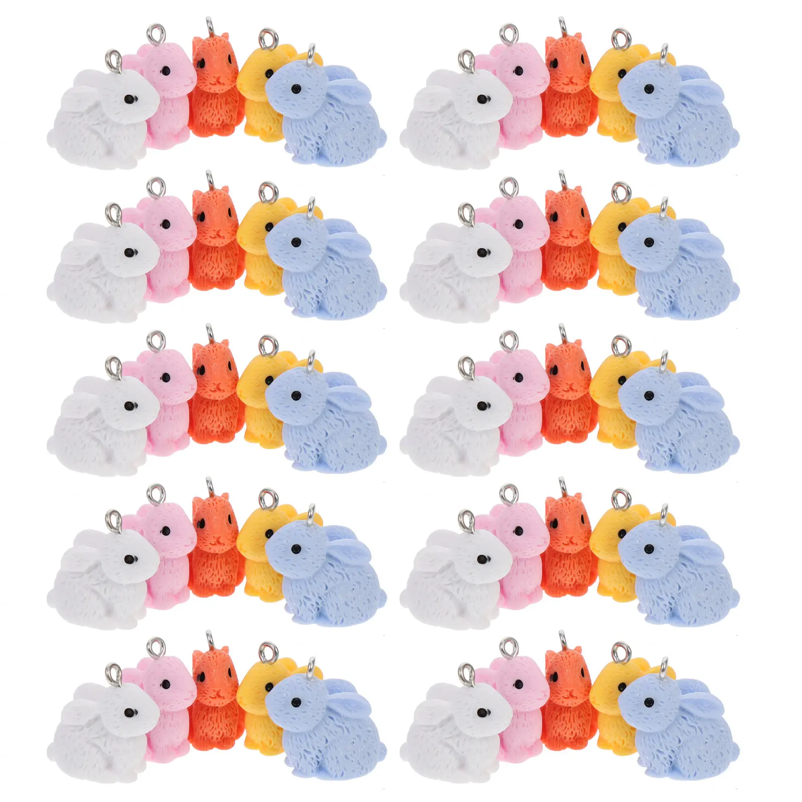 50Pcs Resin Bunny Pendant Charms Rabbit DIY Jewelry Accessories Earrings Bracelets Phone Hanging DIY Craft Supplies
50Pcs Resin Bunny Pendant Charms Rabbit DIY Jewelry Accessories Earrings Bracelets Phone Hanging DIY Craft Supplies