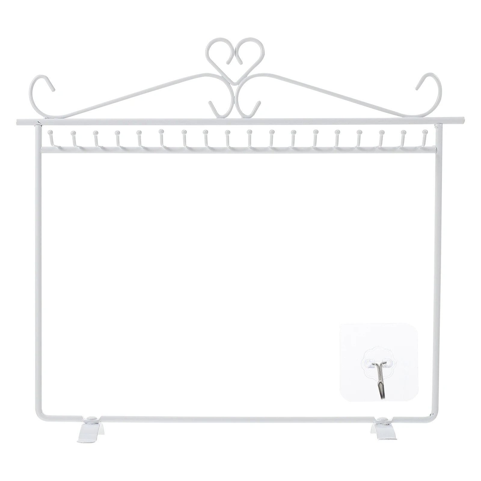 1pc Iron Necklace Rack Black Jewelry Organizer 5 Slots Anti Jewelry Display Holder Scratch Desktop Storage Solution
1pc Iron Necklace Rack Black Jewelry Organizer 5 Slots Anti Jewelry Display Holder Scratch Desktop Storage Solution