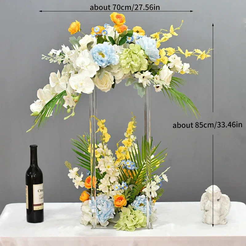 Simulation of acrylic table flower decoration hotel wedding banquet decoration KTV table decoration flowers
Simulation of acrylic table flower decoration hotel wedding banquet decoration KTV table decoration flowers