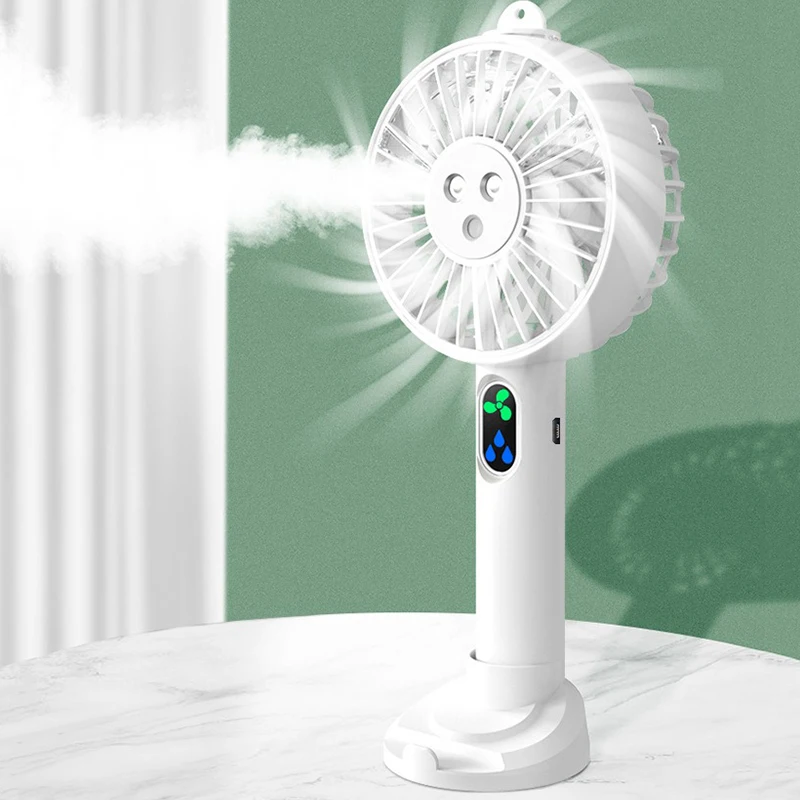 Portable Outdoor Travel Handheld Fan 2 in 1 Water Mist USB Desktop Portable Hydration Meter Mini Fan
Portable Outdoor Travel Handheld Fan 2 in 1 Water Mist USB Desktop Portable Hydration Meter Mini Fan