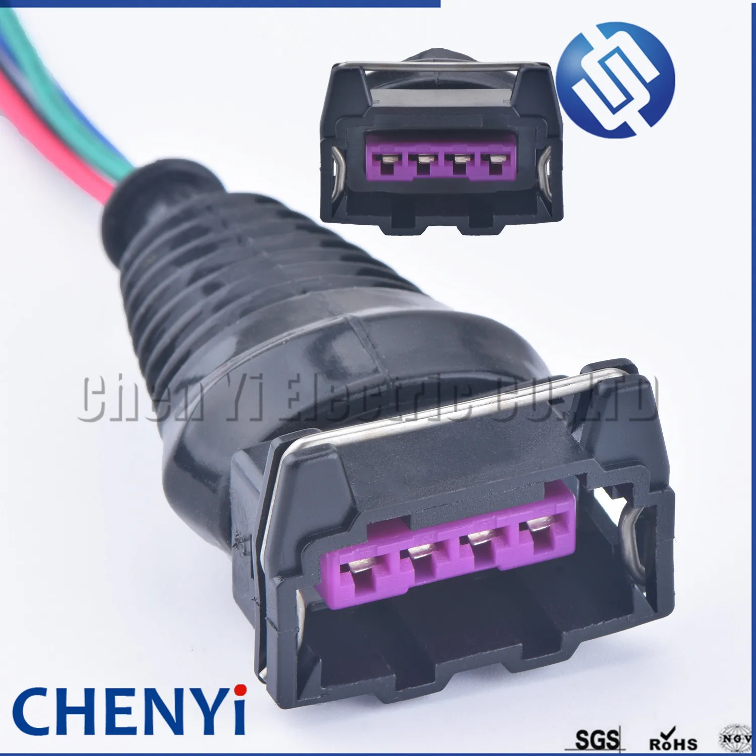 4 Pin auto waterproof wire harness cable sealed connector EFI female EV1 fuel Injector Ignition Coil plug Connector 282192-1
4 Pin auto waterproof wire harness cable sealed connector EFI female EV1 fuel Injector Ignition Coil plug Connector 282192-1