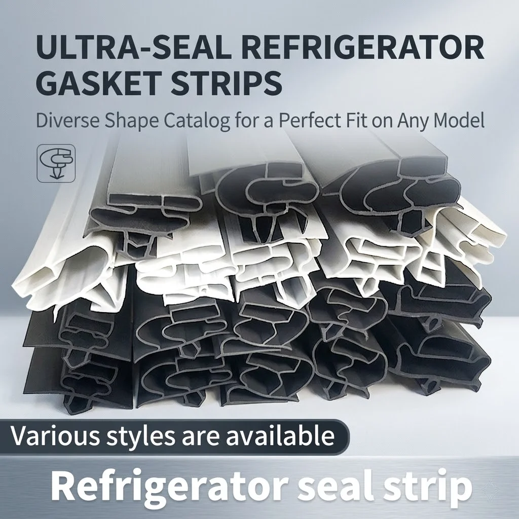 2.5M Uncut PVC Refrigerator Door Seal Strip Universal Home Commercial Fridge Freezer Magnetic Gasket Weatherstrip Parts
2.5M Uncut PVC Refrigerator Door Seal Strip Universal Home Commercial Fridge Freezer Magnetic Gasket Weatherstrip Parts