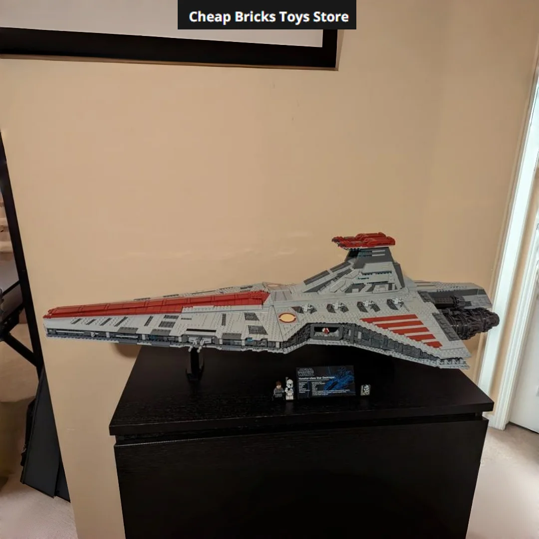 Cheap Venator-class Republic Attack Cruiser Bricks Building Blocks 5374pcs Space War Gunship Dispaly Model Gifts for Teenage Toy
Cheap Venator-class Republic Attack Cruiser Bricks Building Blocks 5374pcs Space War Gunship Dispaly Model Gifts for Teenage Toy