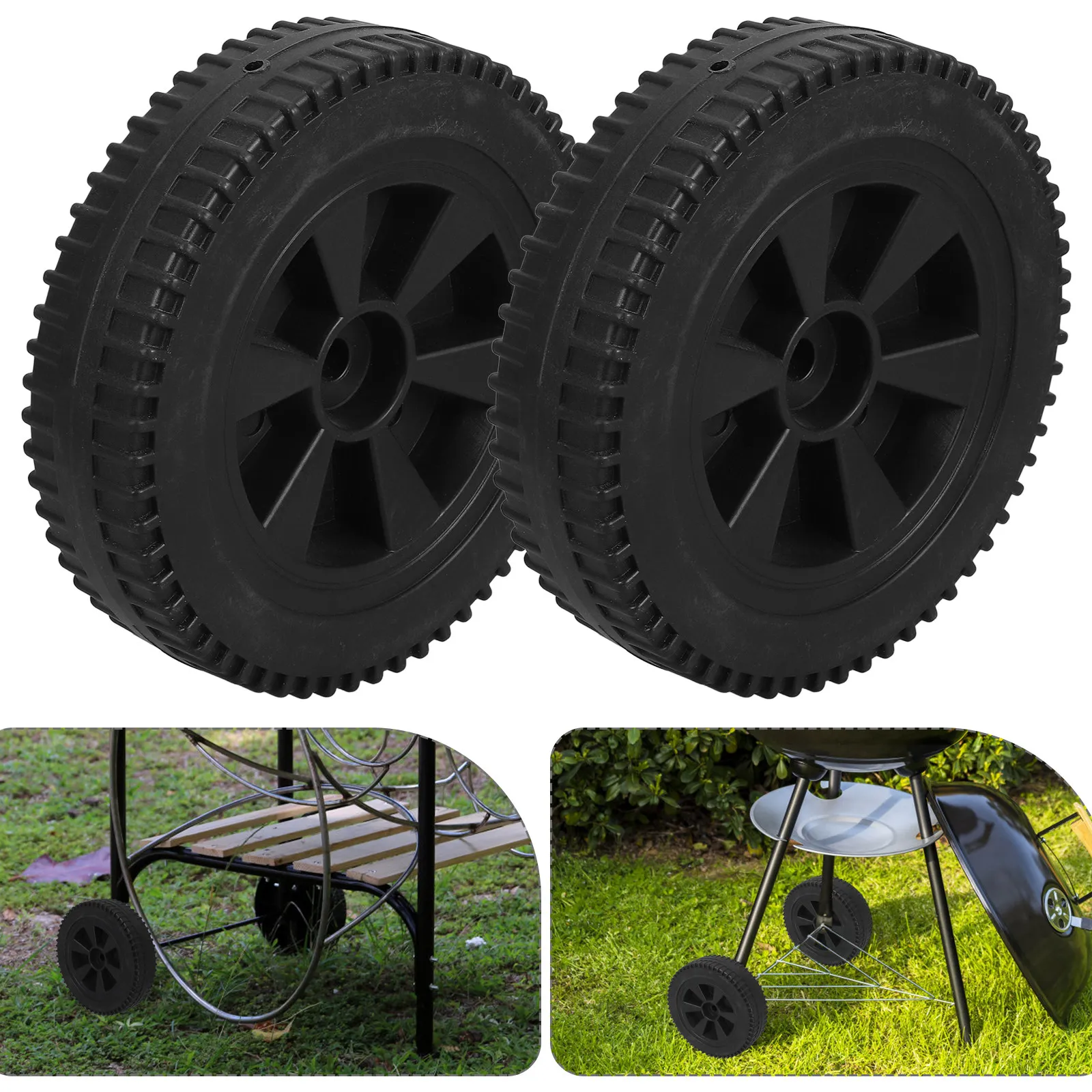 2Pcs Bbq Grill Wheels Heavy Duty Swivel Caster Replacement Wheel for Gas Grill Cart Smooth Mobility Stove Wheels
2Pcs Bbq Grill Wheels Heavy Duty Swivel Caster Replacement Wheel for Gas Grill Cart Smooth Mobility Stove Wheels