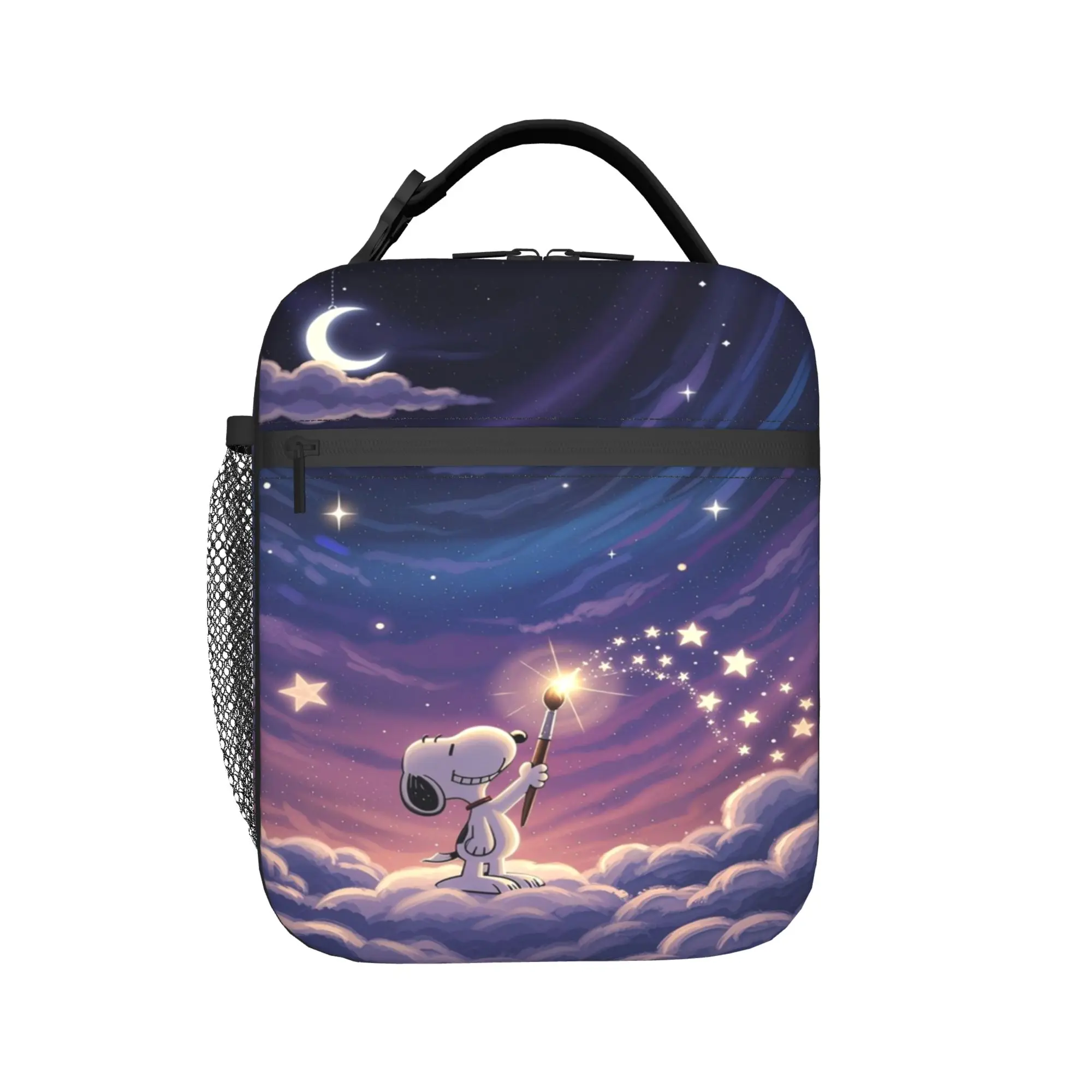 Custom S-snoopies Insulated Lunch Bags for School Office Cartoon Waterproof Thermal Cooler Bento Box Men Women
Custom S-snoopies Insulated Lunch Bags for School Office Cartoon Waterproof Thermal Cooler Bento Box Men Women