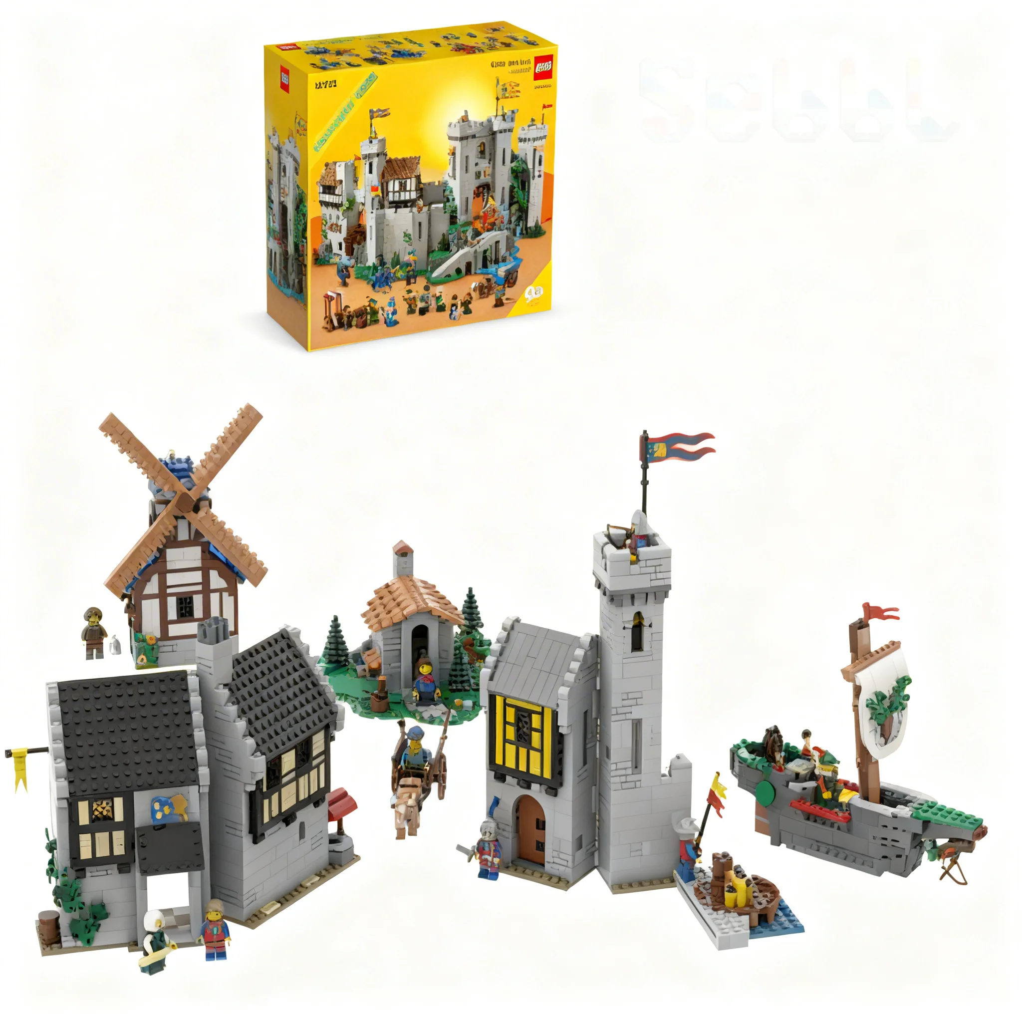 2054pcs MOC Castle Medieval Village World Model Building Blocks Architecture Toys Christmas Gift Education DIY Creative Brick
2054pcs MOC Castle Medieval Village World Model Building Blocks Architecture Toys Christmas Gift Education DIY Creative Brick