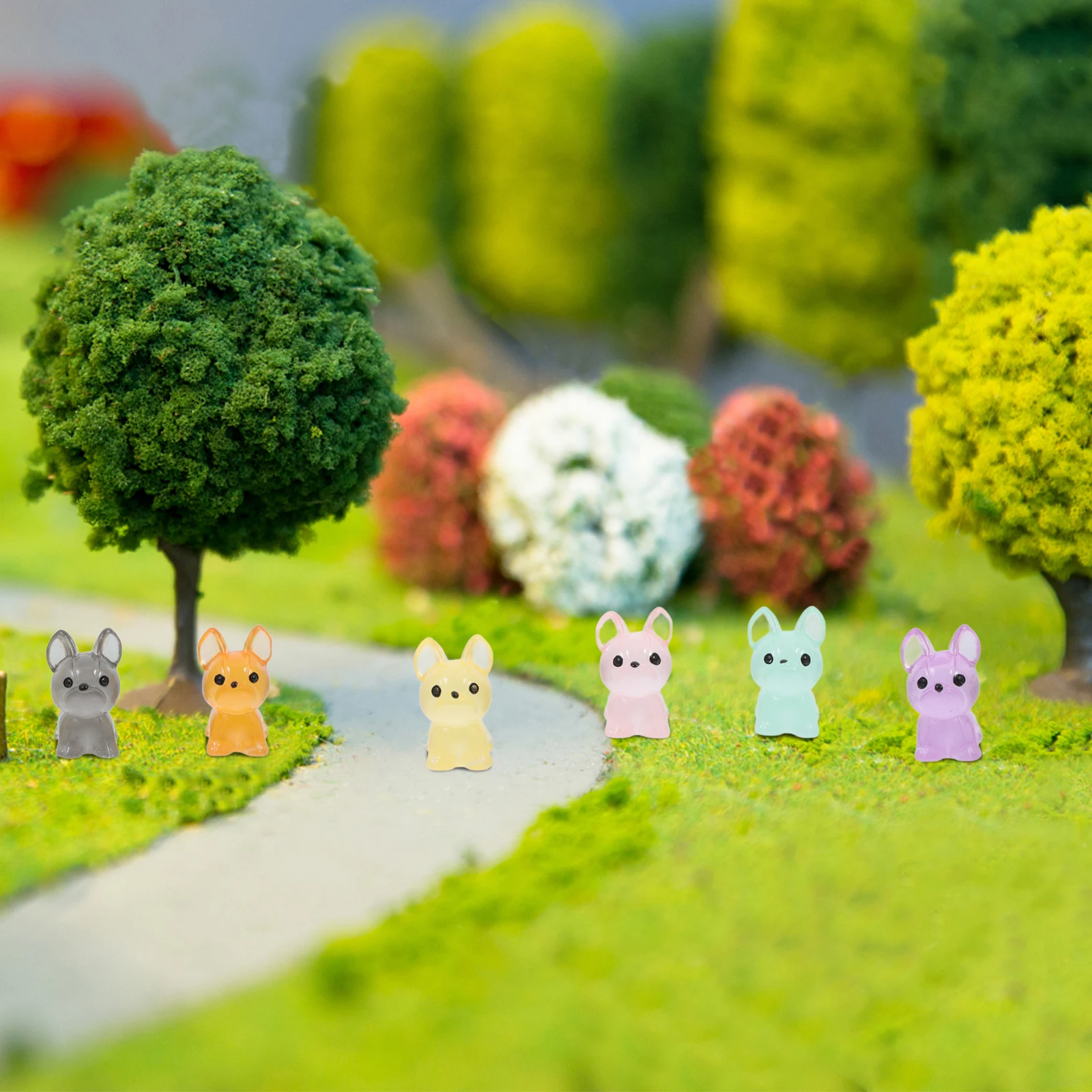 12pcs The Dark Mini Resin Dog Ornament Figurines Resin Micro Landscape Dog Puppy Ornaments For Decor Statue
12pcs The Dark Mini Resin Dog Ornament Figurines Resin Micro Landscape Dog Puppy Ornaments For Decor Statue