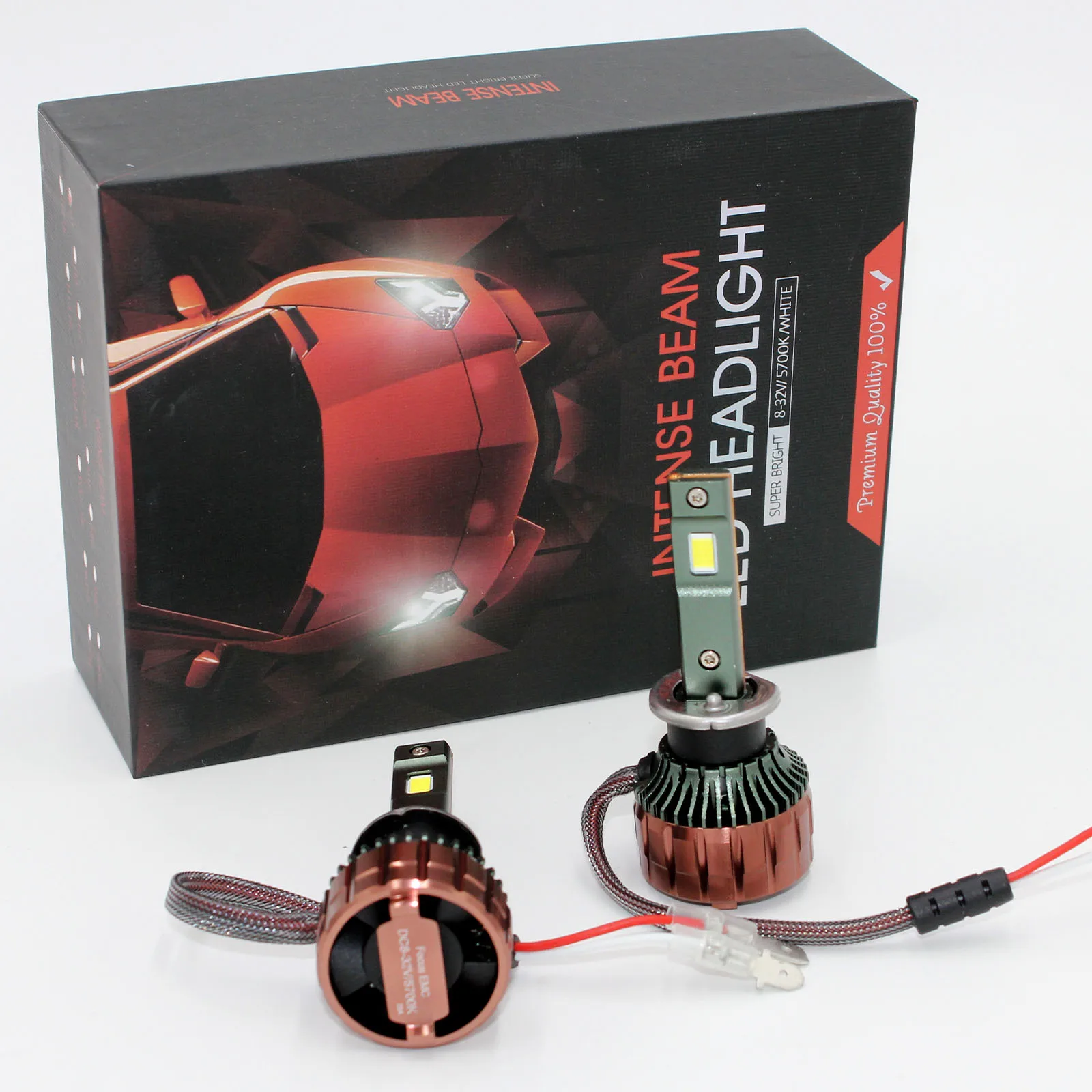 2x H1 150W LED Headlight Bulbs Conversion Kit High Low Beam Super Bright 6000K White Auto LED Lamp High Power Fog Light
2x H1 150W LED Headlight Bulbs Conversion Kit High Low Beam Super Bright 6000K White Auto LED Lamp High Power Fog Light