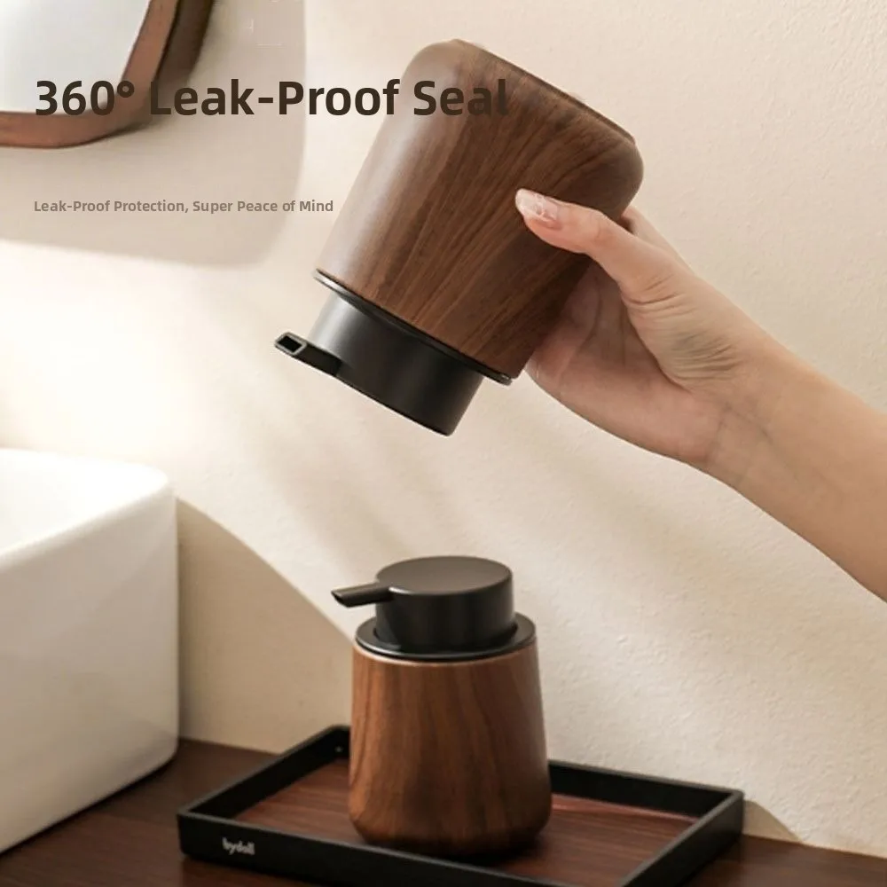 New Walnut Wood Grain Pump Bottle Refillable Portable Hand Soap Foaming Bottle Soap Dispenser for Shampoo Shower Gel
New Walnut Wood Grain Pump Bottle Refillable Portable Hand Soap Foaming Bottle Soap Dispenser for Shampoo Shower Gel