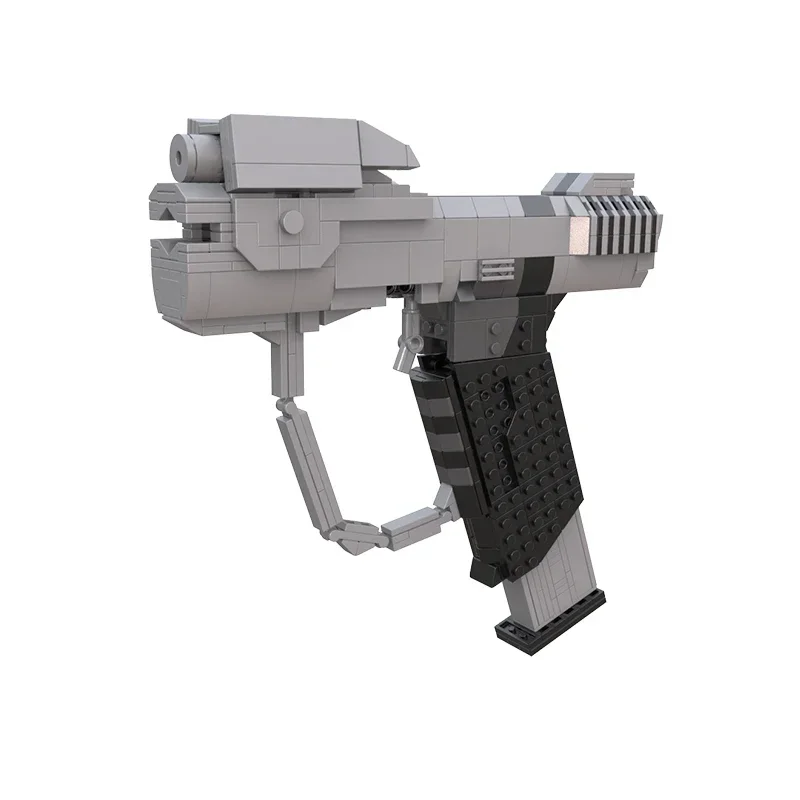 660PCS MOC Haloed Weapon Game Series MOC-45653 Building Block Assembly Game Combat Evolution M6D Magnum Pistol Brick Toy Gift
660PCS MOC Haloed Weapon Game Series MOC-45653 Building Block Assembly Game Combat Evolution M6D Magnum Pistol Brick Toy Gift