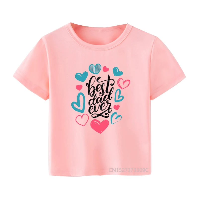 Girls Best Dad Pink Tshirt Boys Happy Father's Day Print White T-shirt Children'S Holiday Clothes Kids Short Sleeve Tops
Girls Best Dad Pink Tshirt Boys Happy Father's Day Print White T-shirt Children'S Holiday Clothes Kids Short Sleeve Tops