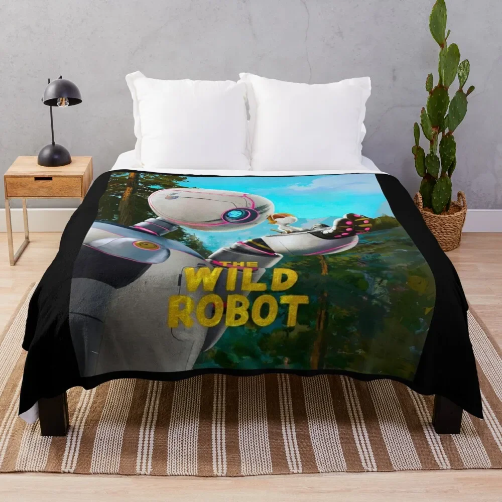 The Wild Robot Throw Blanket Air Conditioner Soft Blanket for Office Home
The Wild Robot Throw Blanket Air Conditioner Soft Blanket for Office Home