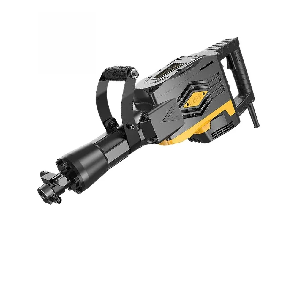 Электрическая кирка Промышленная мощная кирка молоток для демонтажа бетона Большая профессиональная тяжелая техника
Электрическая кирка Промышленная мощная кирка молоток для демонтажа бетона Большая профессиональная тяжелая техника