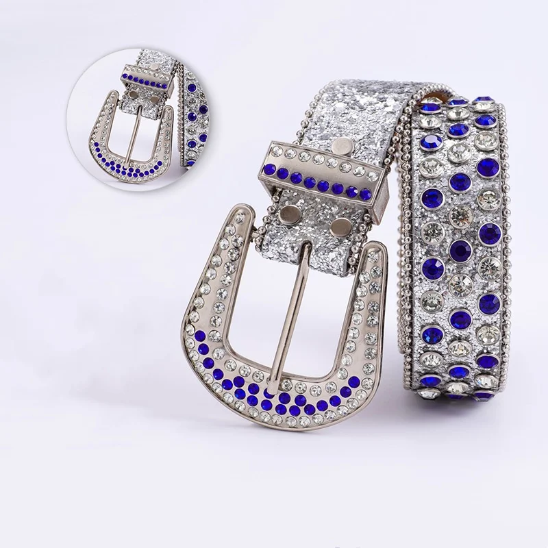 men fashion diamond inlay studded belts brand designer rhinestone belt soft leather waistband womens stylish pin buckle strapon
men fashion diamond inlay studded belts brand designer rhinestone belt soft leather waistband womens stylish pin buckle strapon