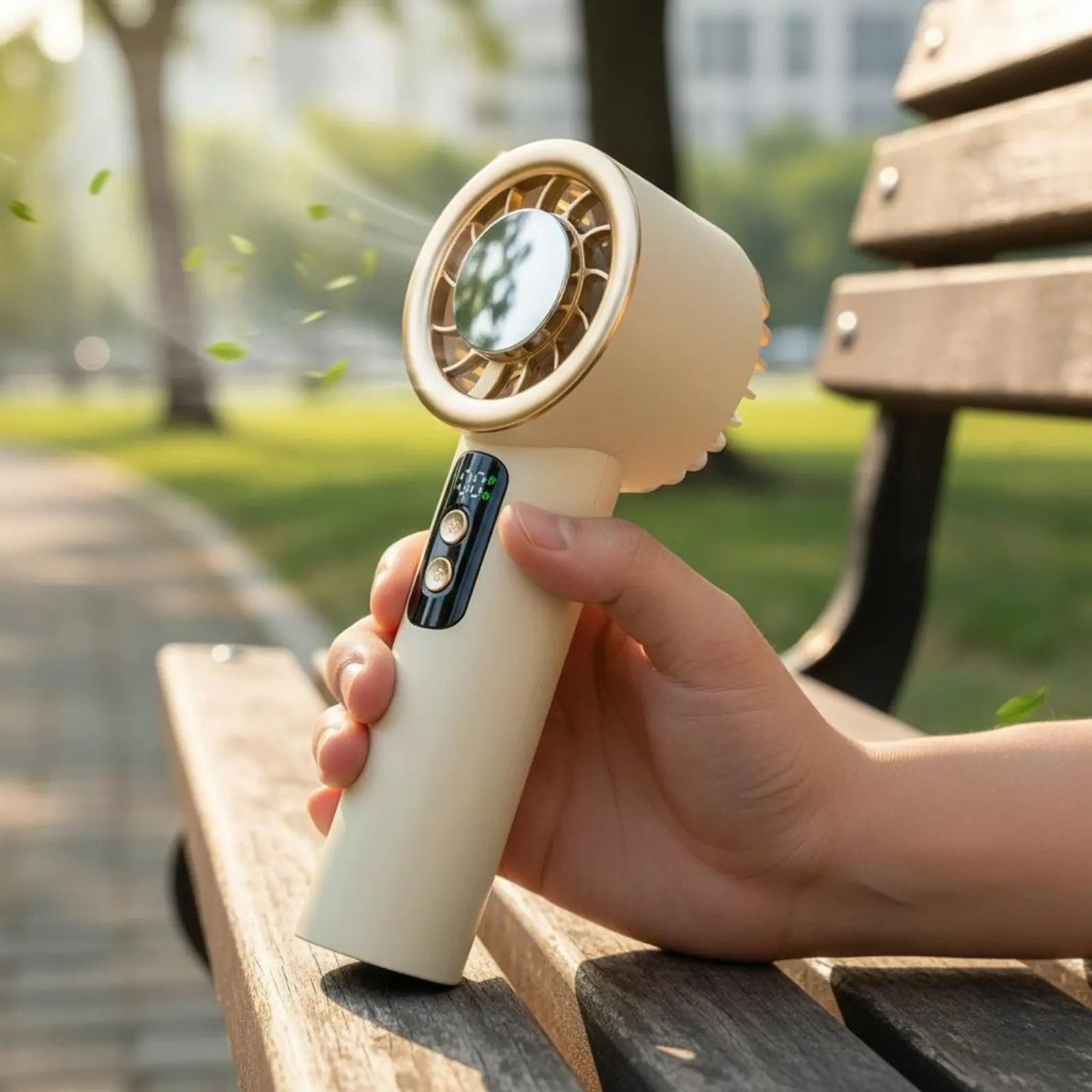 Ice Compress Handheld Fan Portable Individual Cooling Device for Office
Ice Compress Handheld Fan Portable Individual Cooling Device for Office