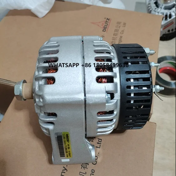 Original Engine Parts Alternator 01183427 01182038 01181745 14V 95A Alternator Generator for DEUTZ
Original Engine Parts Alternator 01183427 01182038 01181745 14V 95A Alternator Generator for DEUTZ