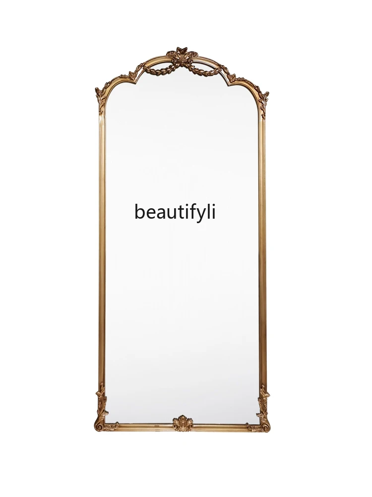 French Full-Length Mirror Wall Large Size Good-looking Floor Mirror Retro Dressing Mirror Home
French Full-Length Mirror Wall Large Size Good-looking Floor Mirror Retro Dressing Mirror Home